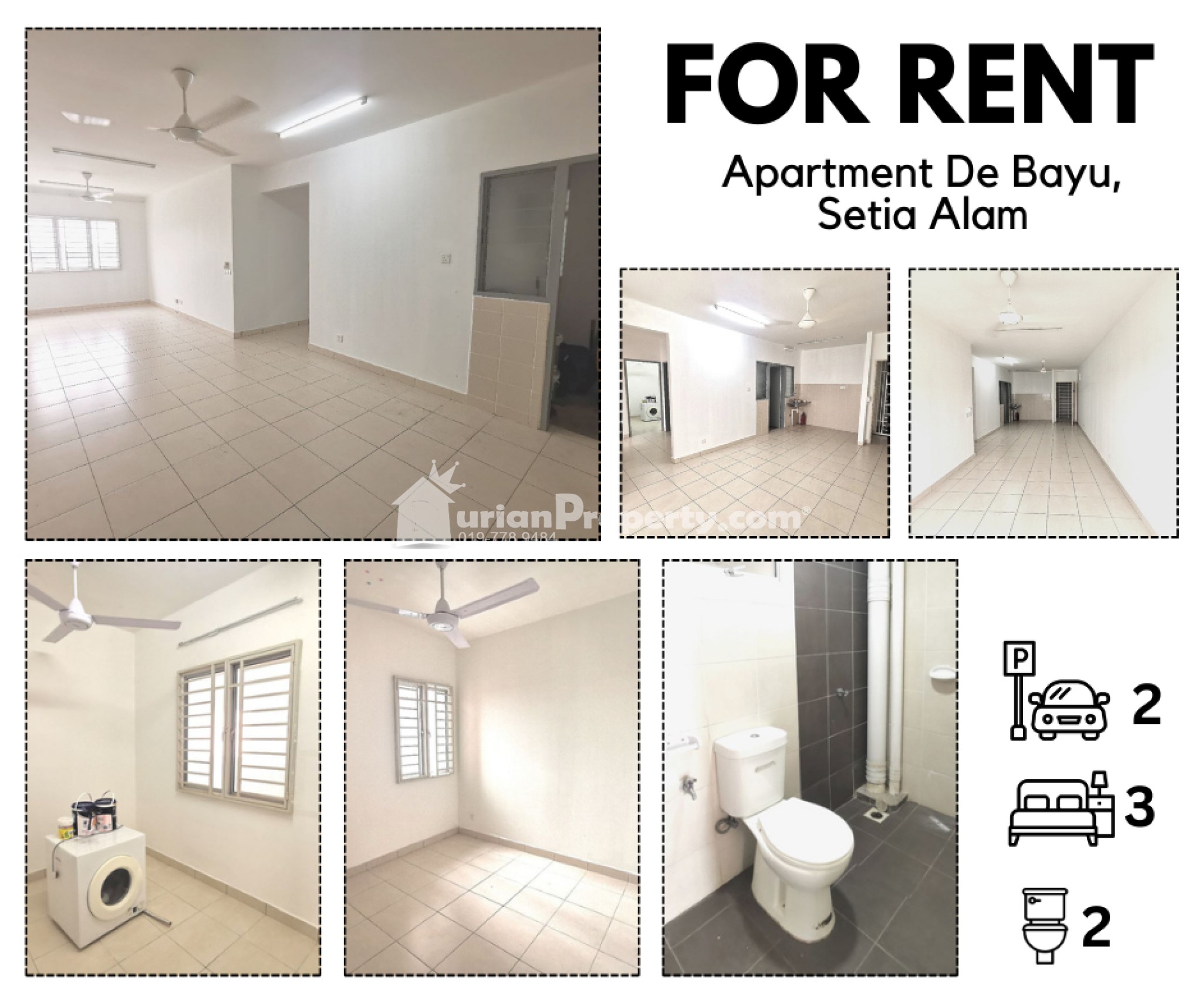 Apartment For Rent at De Bayu Apartment