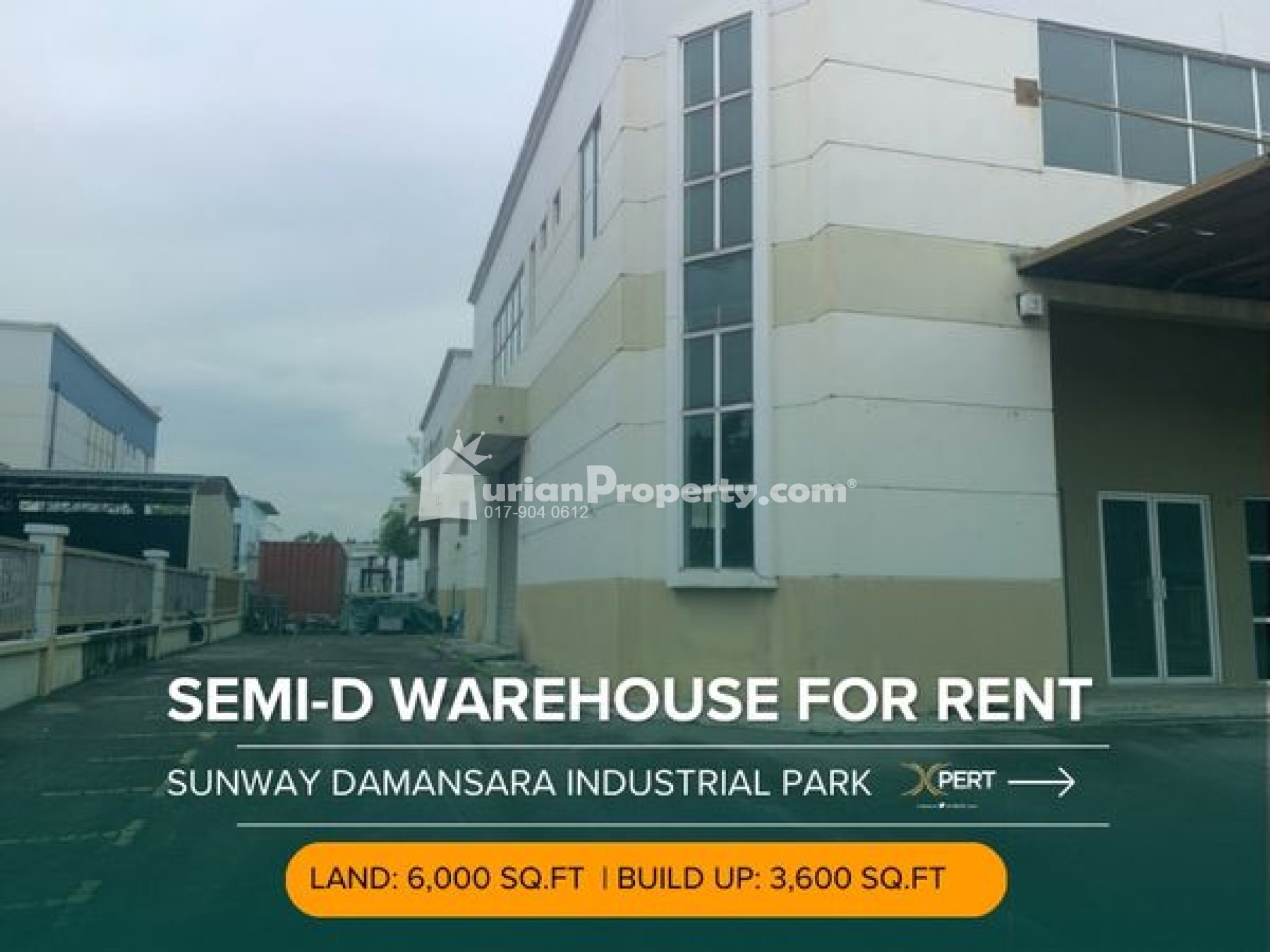 Semi-D Factory For Rent at Surian Industrial Park
