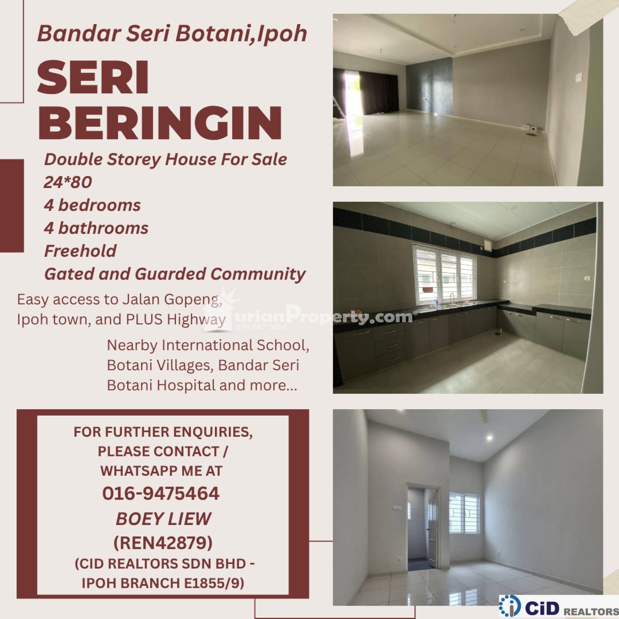 Terrace House For Sale at Bandar Seri Botani