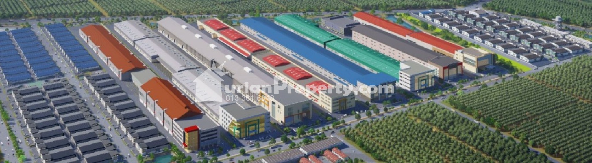 Detached Factory For Sale at Kapar Industrial Park