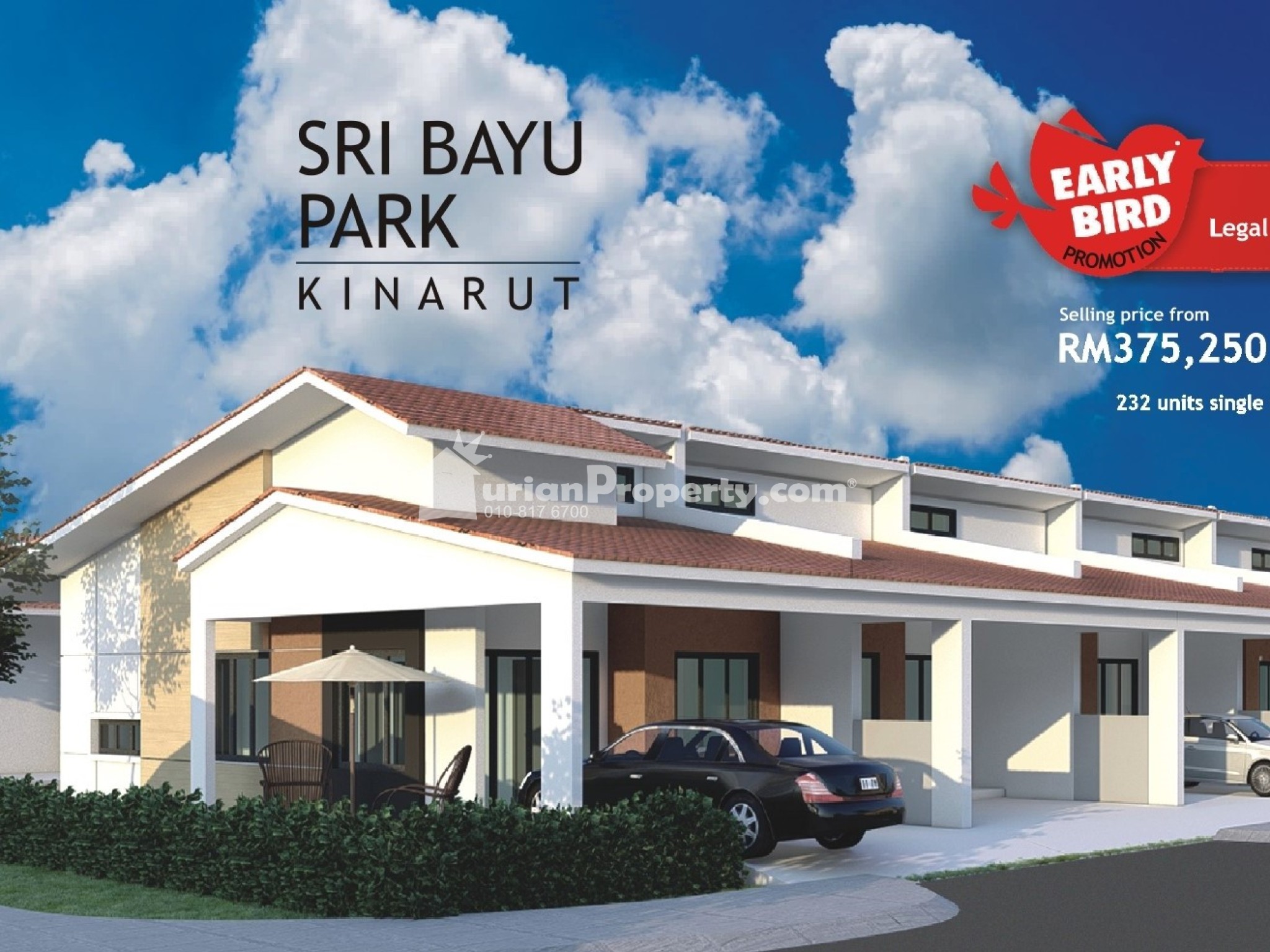 Terrace House For Sale at Kinarut