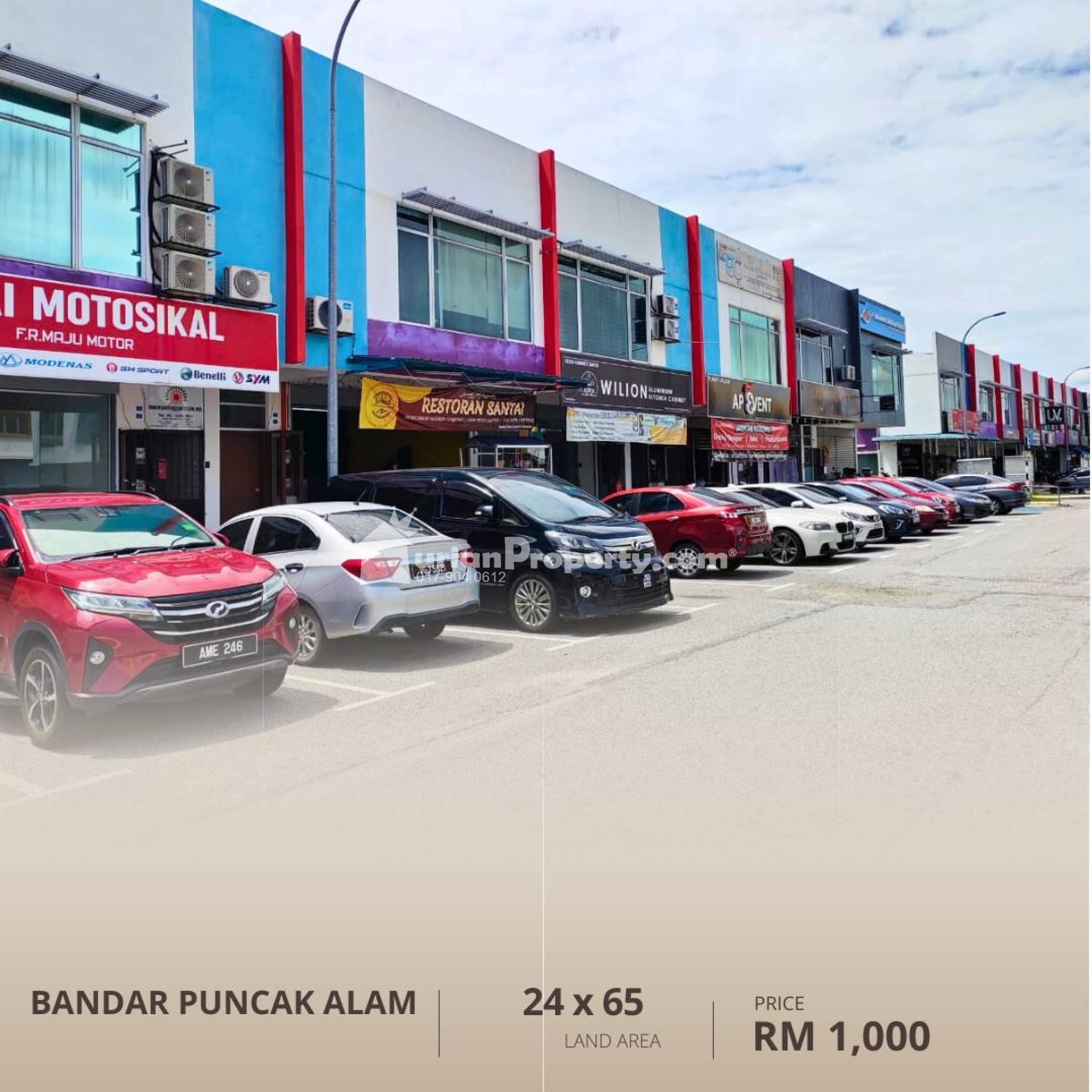 Shop For Sale at Bandar Puncak Alam