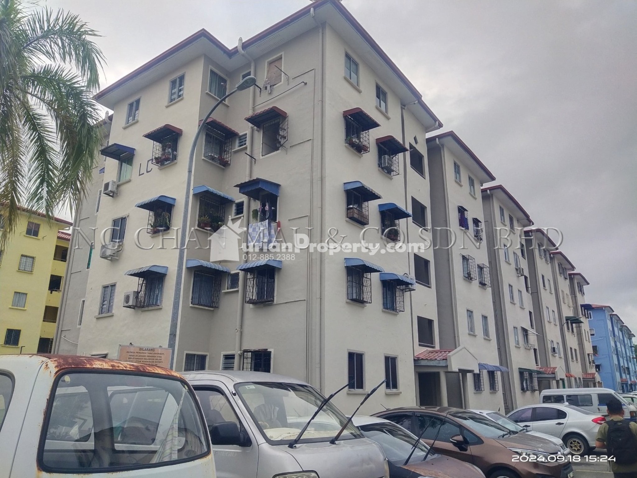 Apartment For Sale at Taman Ketiau Apartment