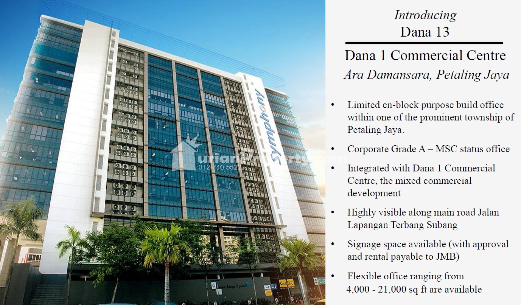 Office For Sale at Dana 1 Commercial Centre