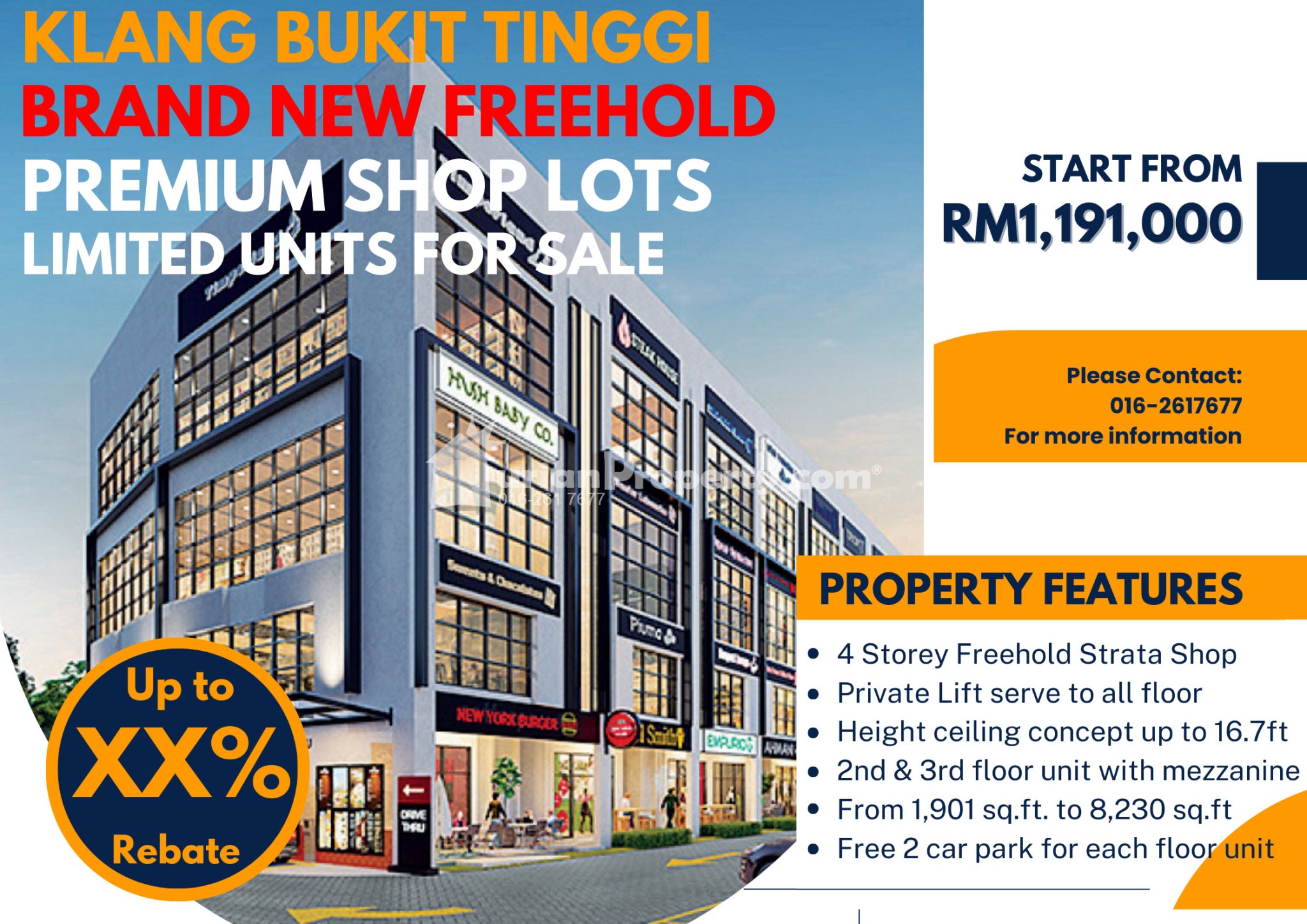 Shop For Sale at Bandar Bukit Tinggi