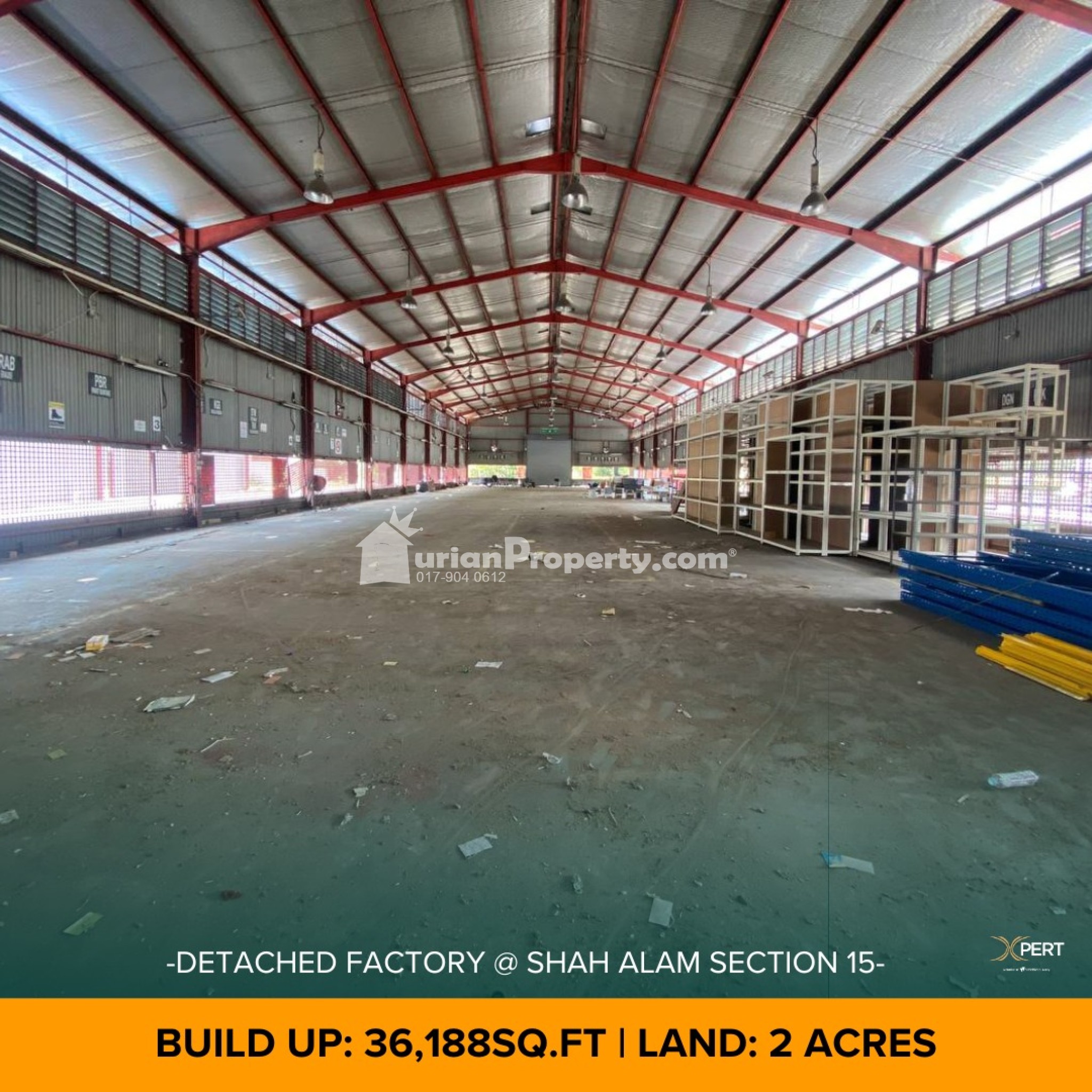 Detached Factory For Sale at Section 15