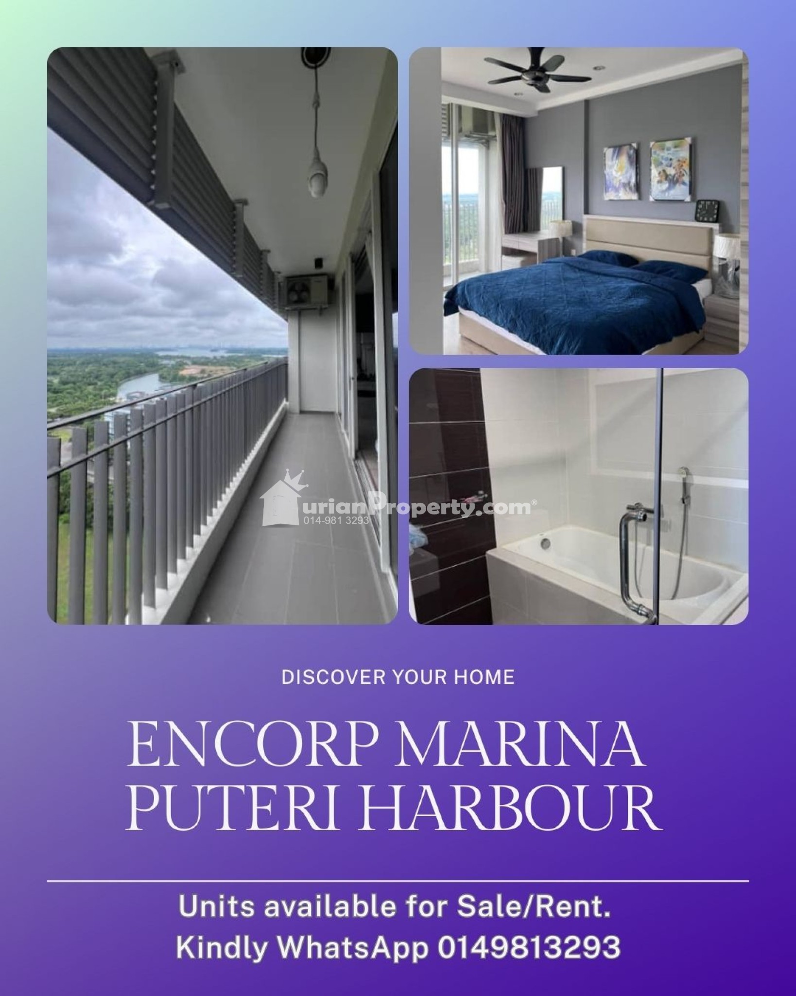 Serviced Residence For Sale at Encorp Marina