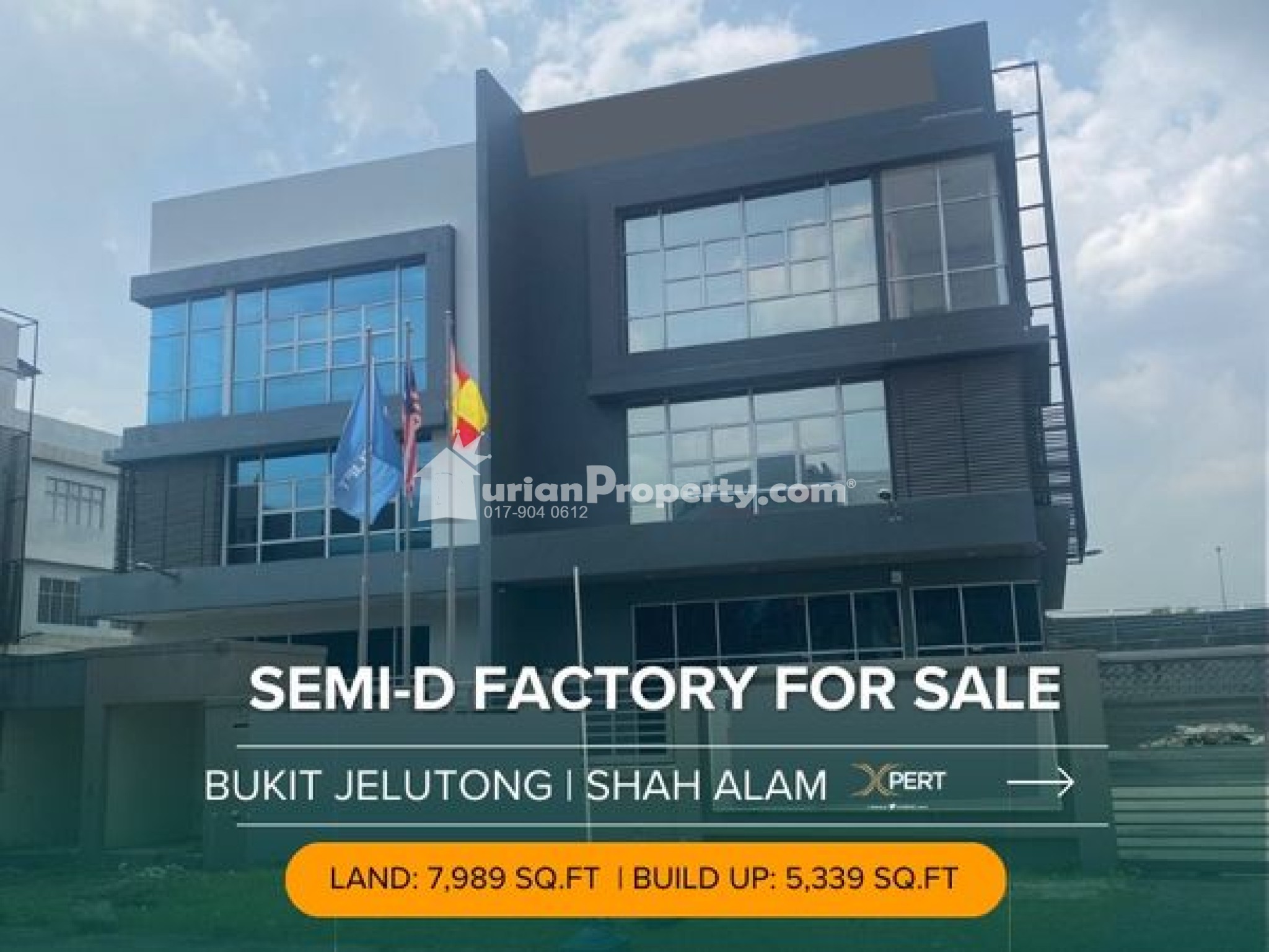 Semi-D Factory For Sale at Space U8