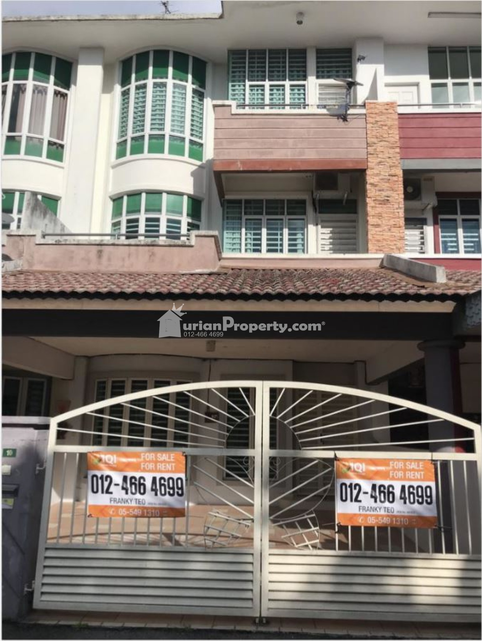 Terrace House For Sale at Panorama Lapangan Perdana