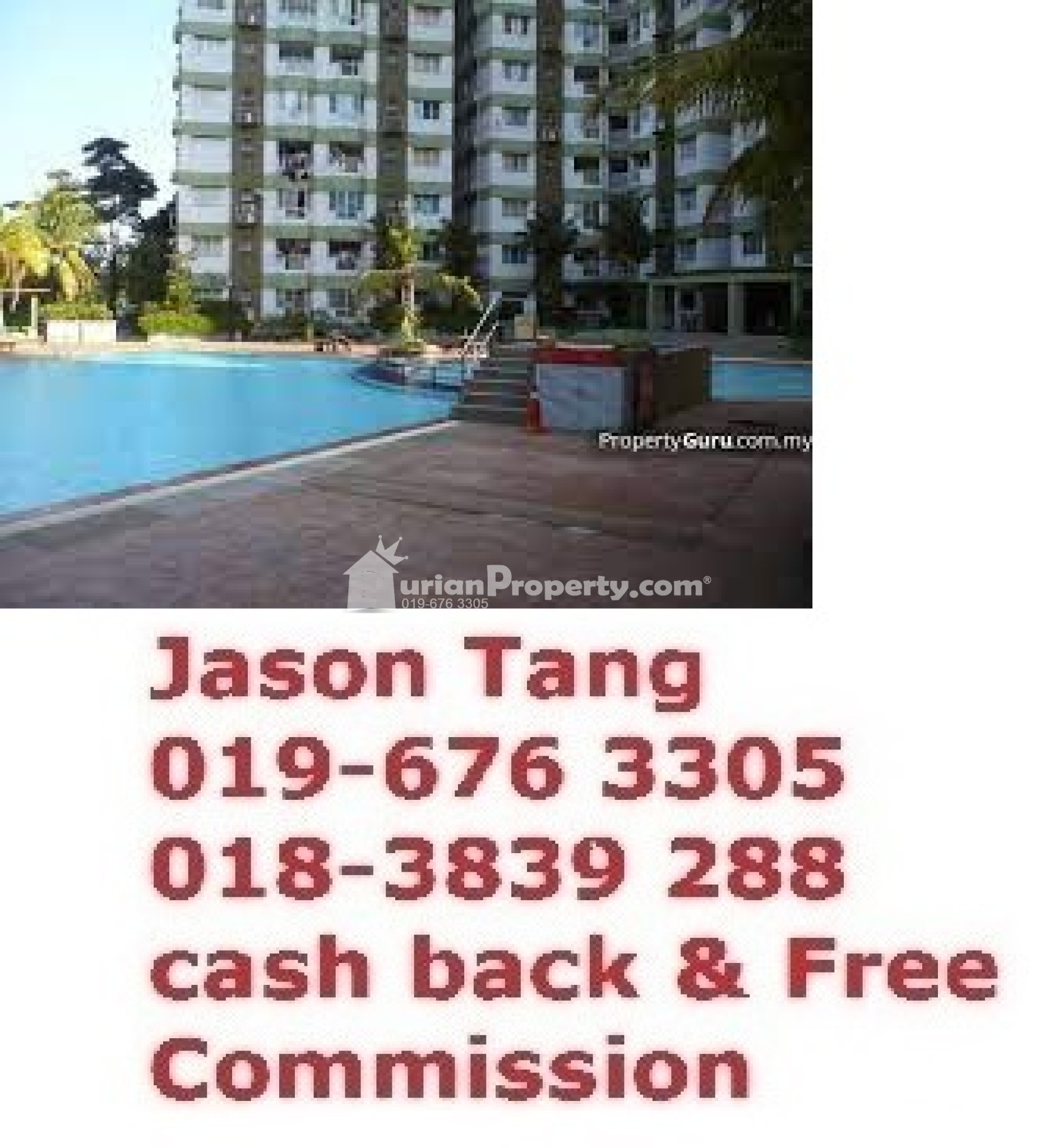 Apartment For Auction at Permas Ville