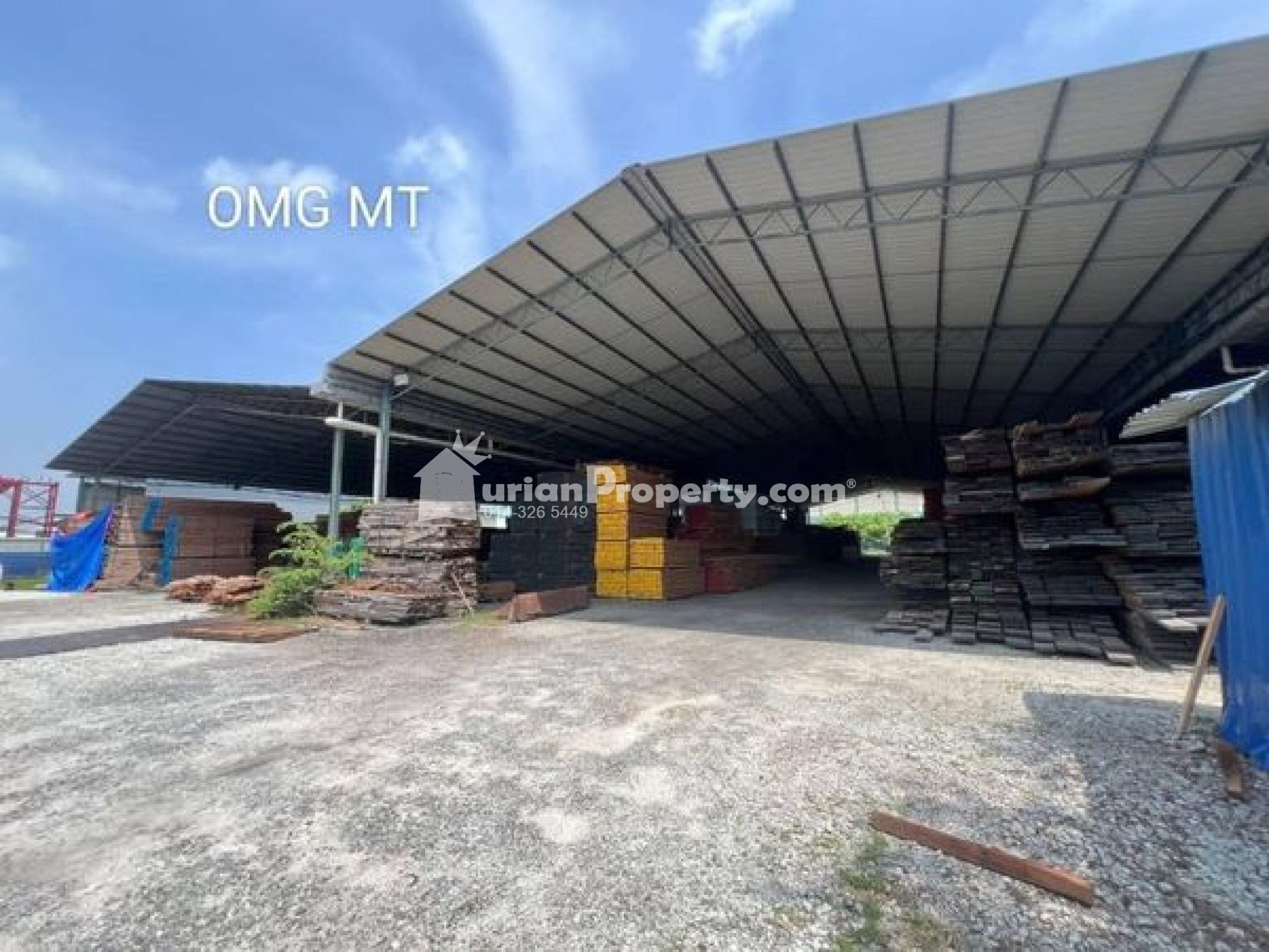 Detached Factory For Rent at Teluk Gong