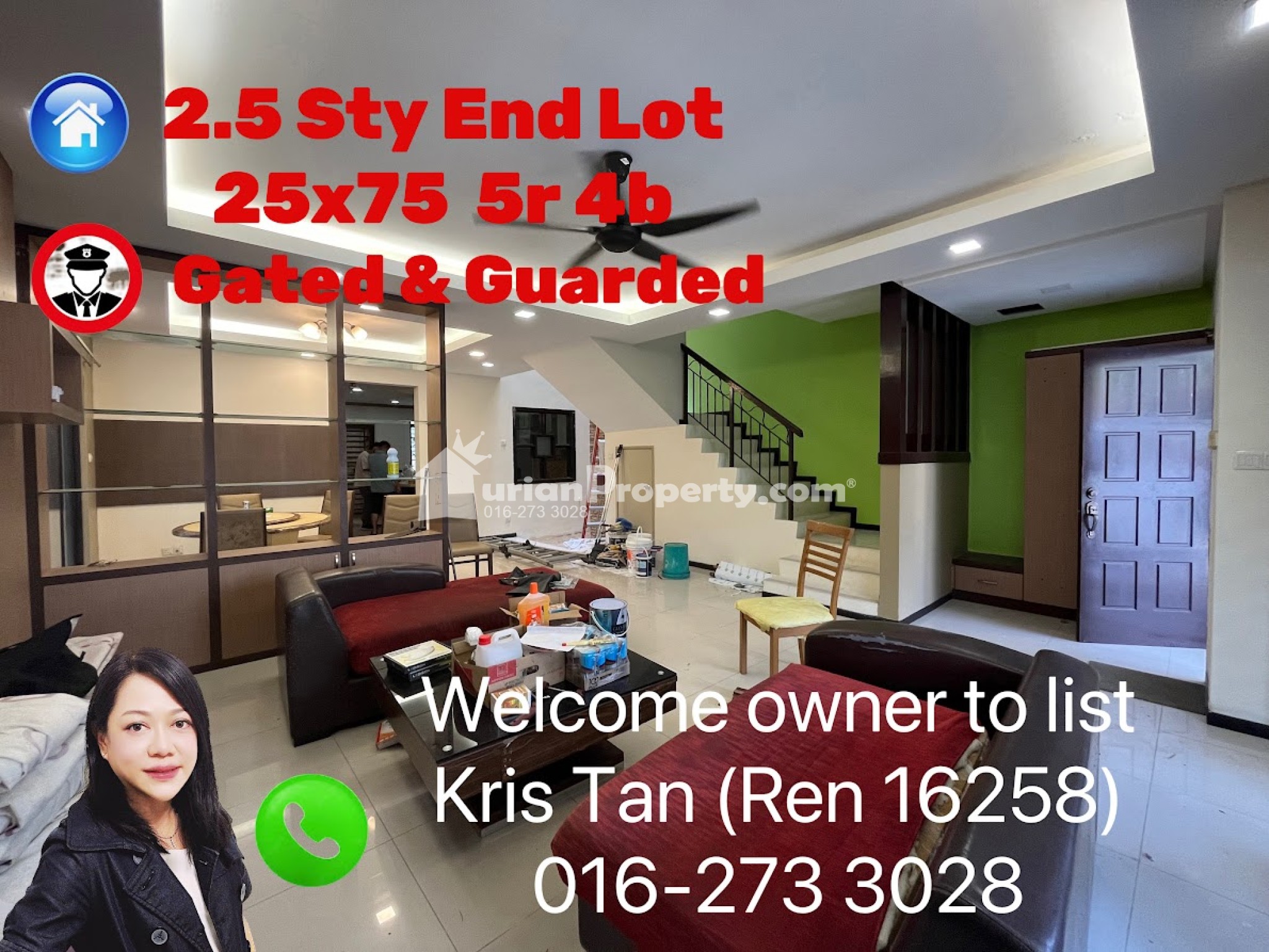 Terrace House For Rent at Sunway Cheras