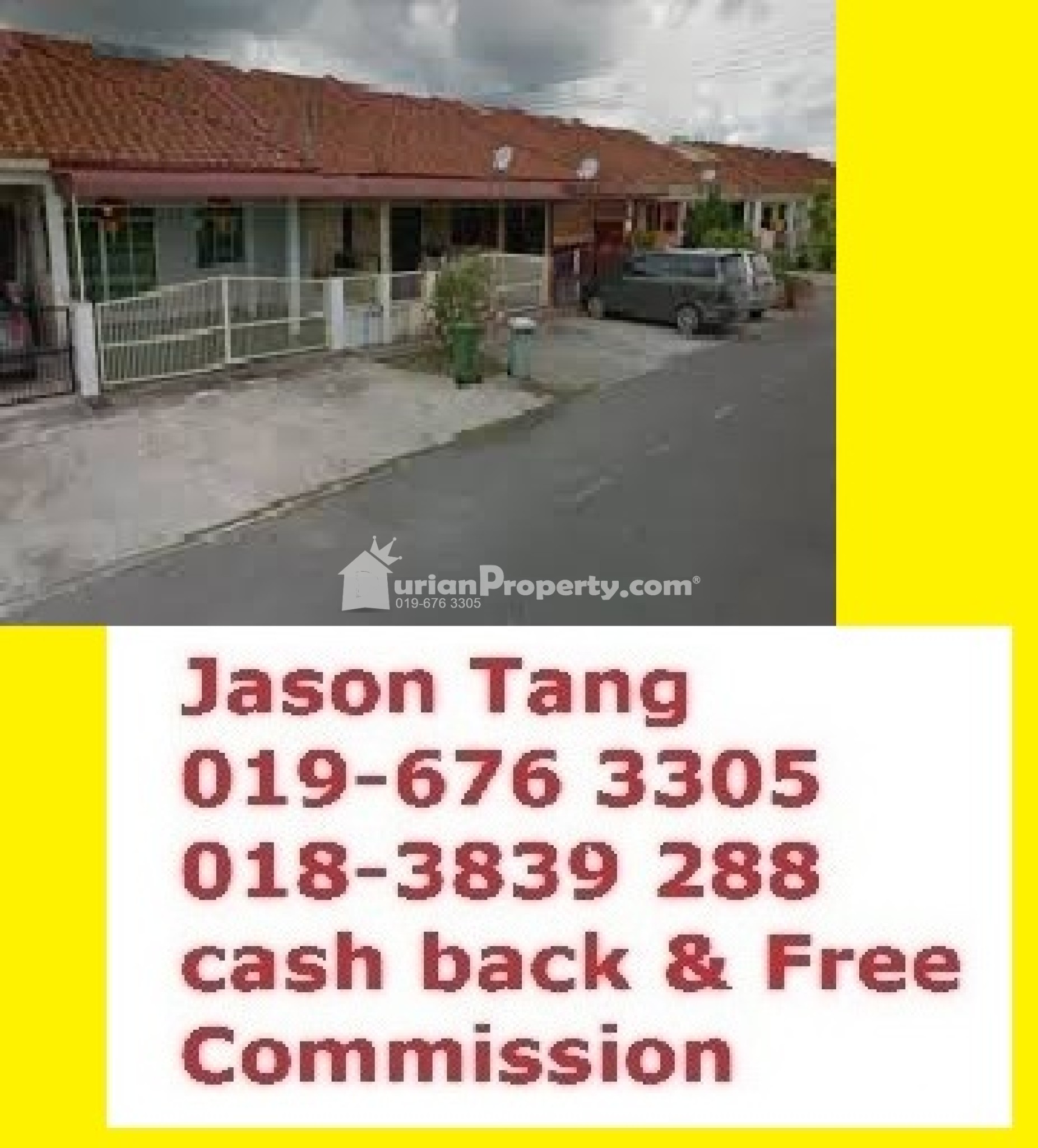 Terrace House For Auction at Bandar Baru Permyjaya