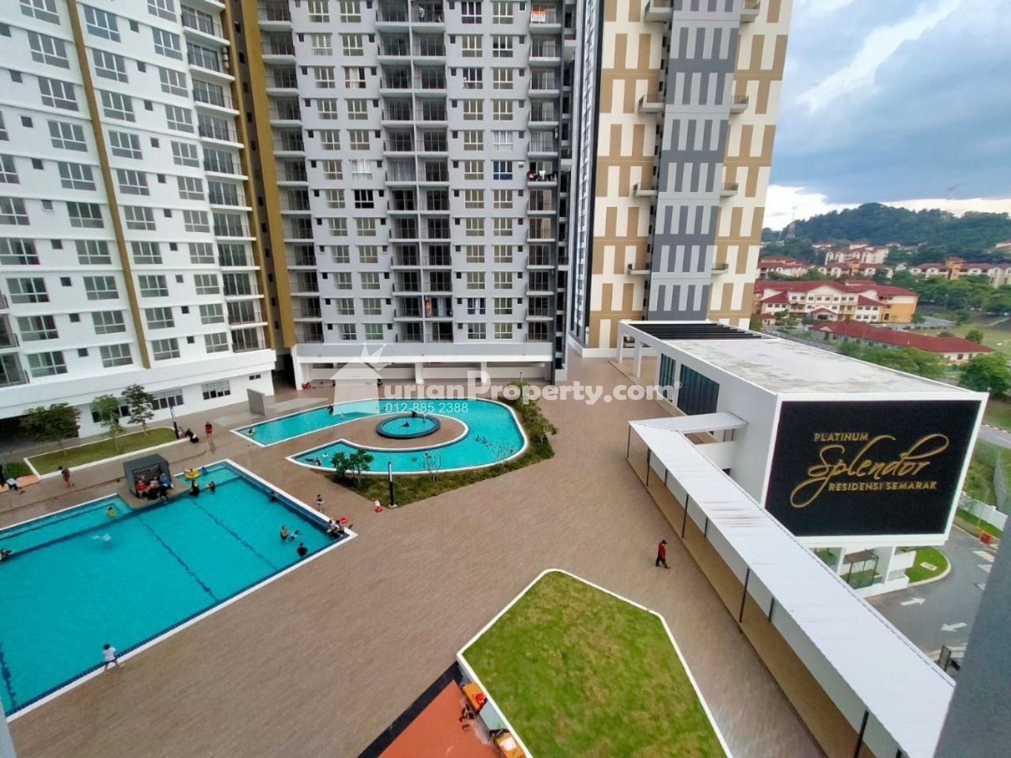 Condo For Auction at Platinum Splendor