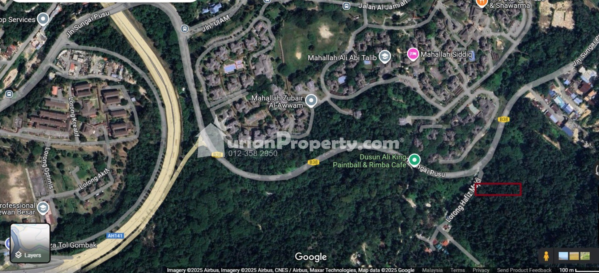 Agriculture Land For Sale at Gombak