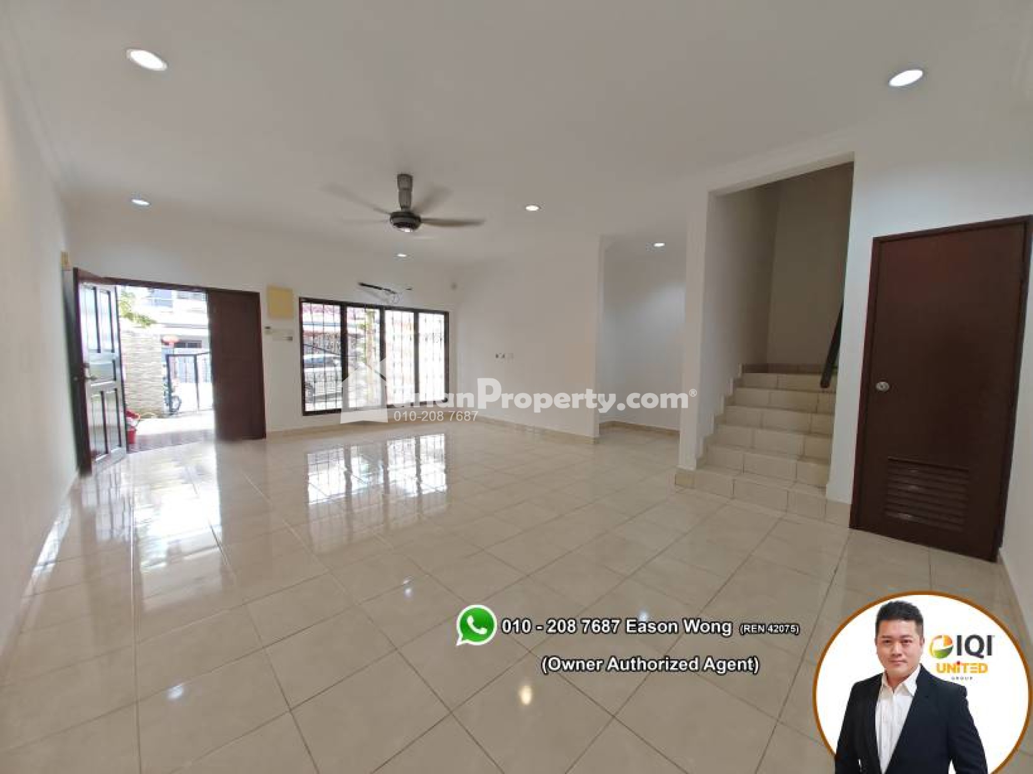 Terrace House For Sale at Bandar Damai Perdana