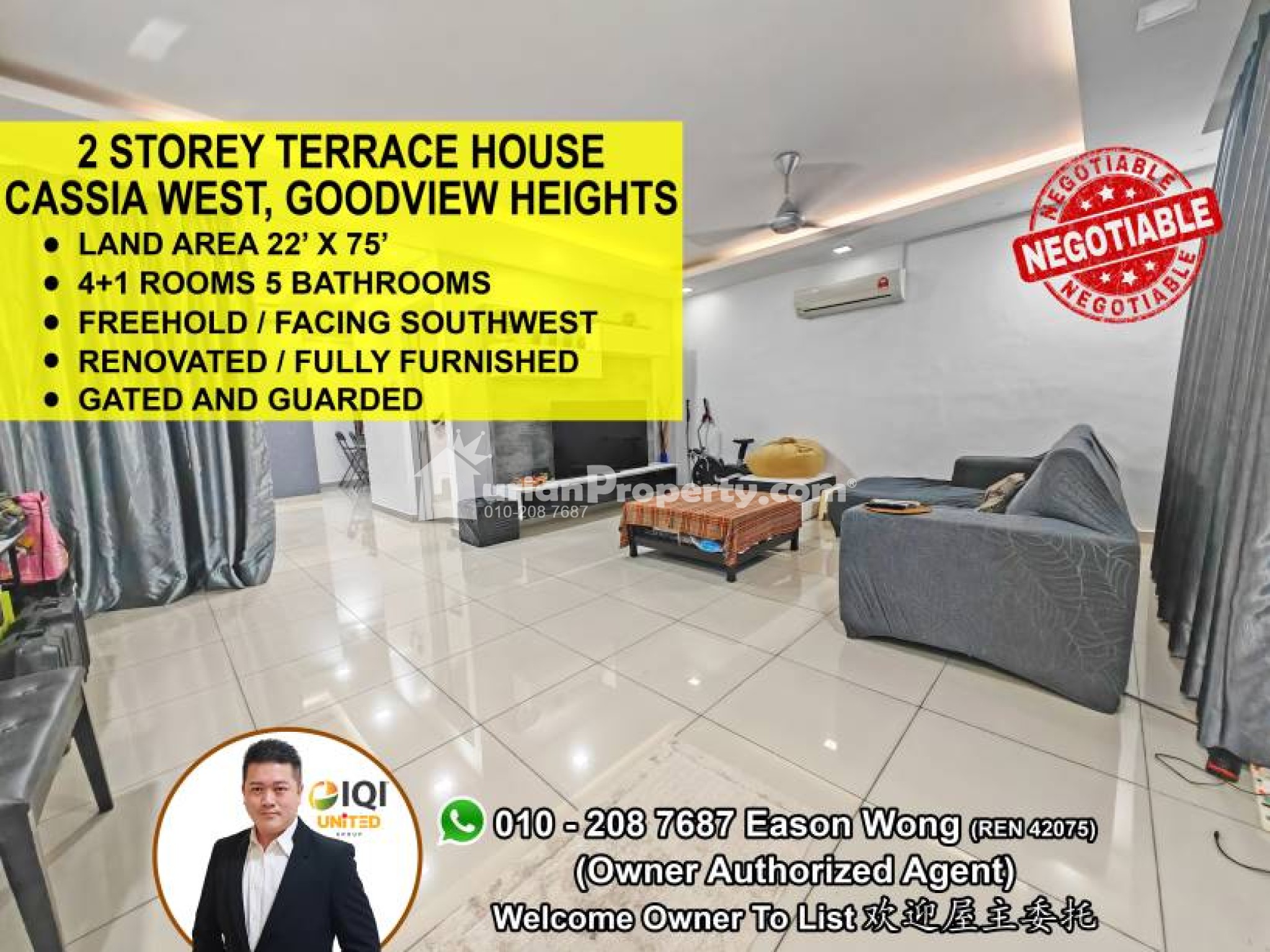 Terrace House For Sale at Goodview Heights