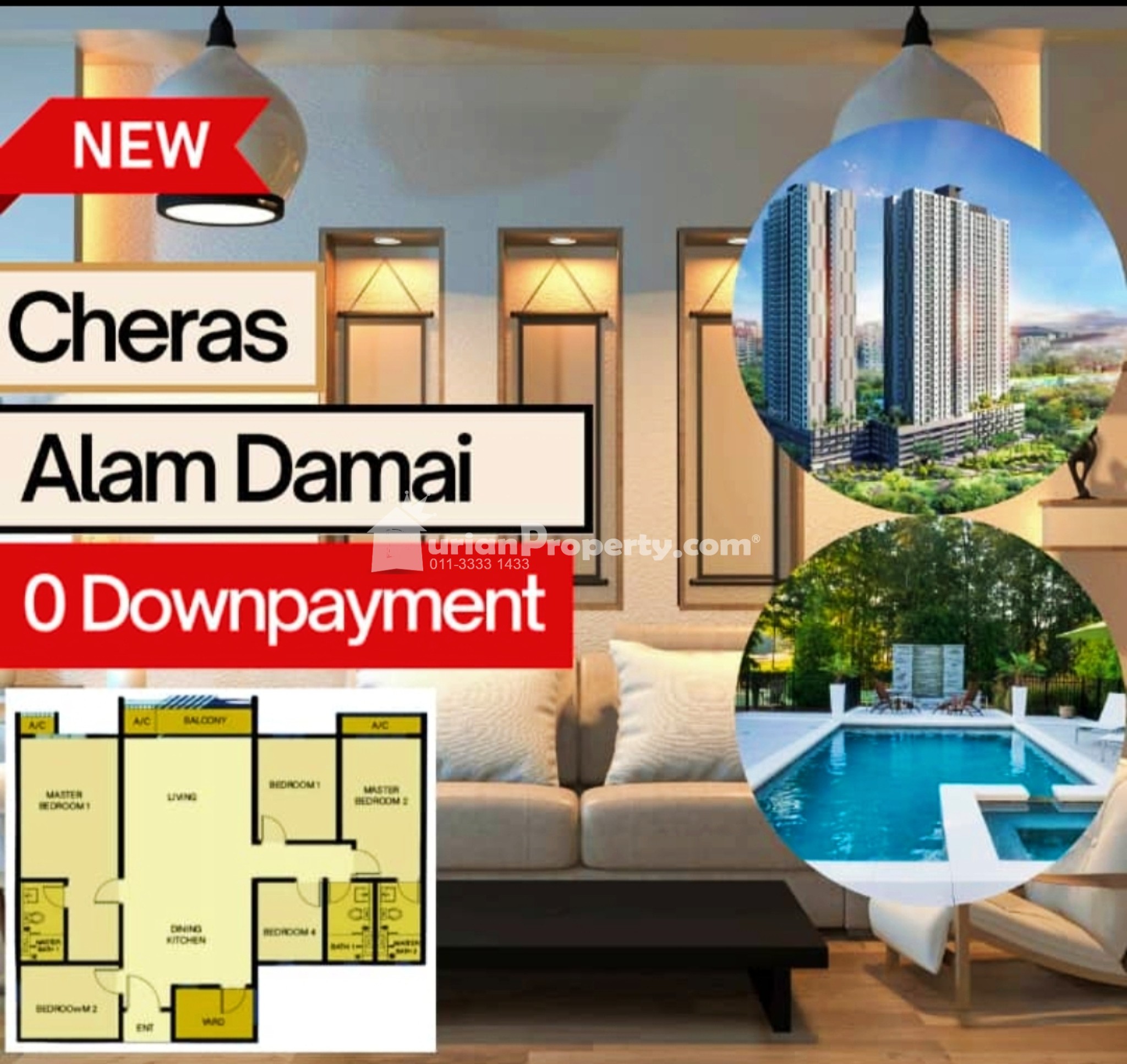 Condo For Sale at Taman Alam Damai