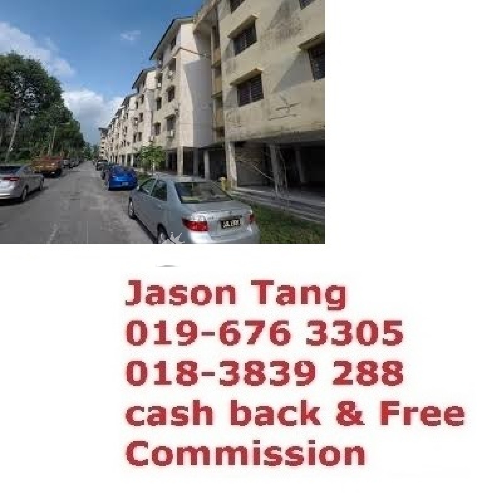 Flat For Sale at Taman Plentong Utama