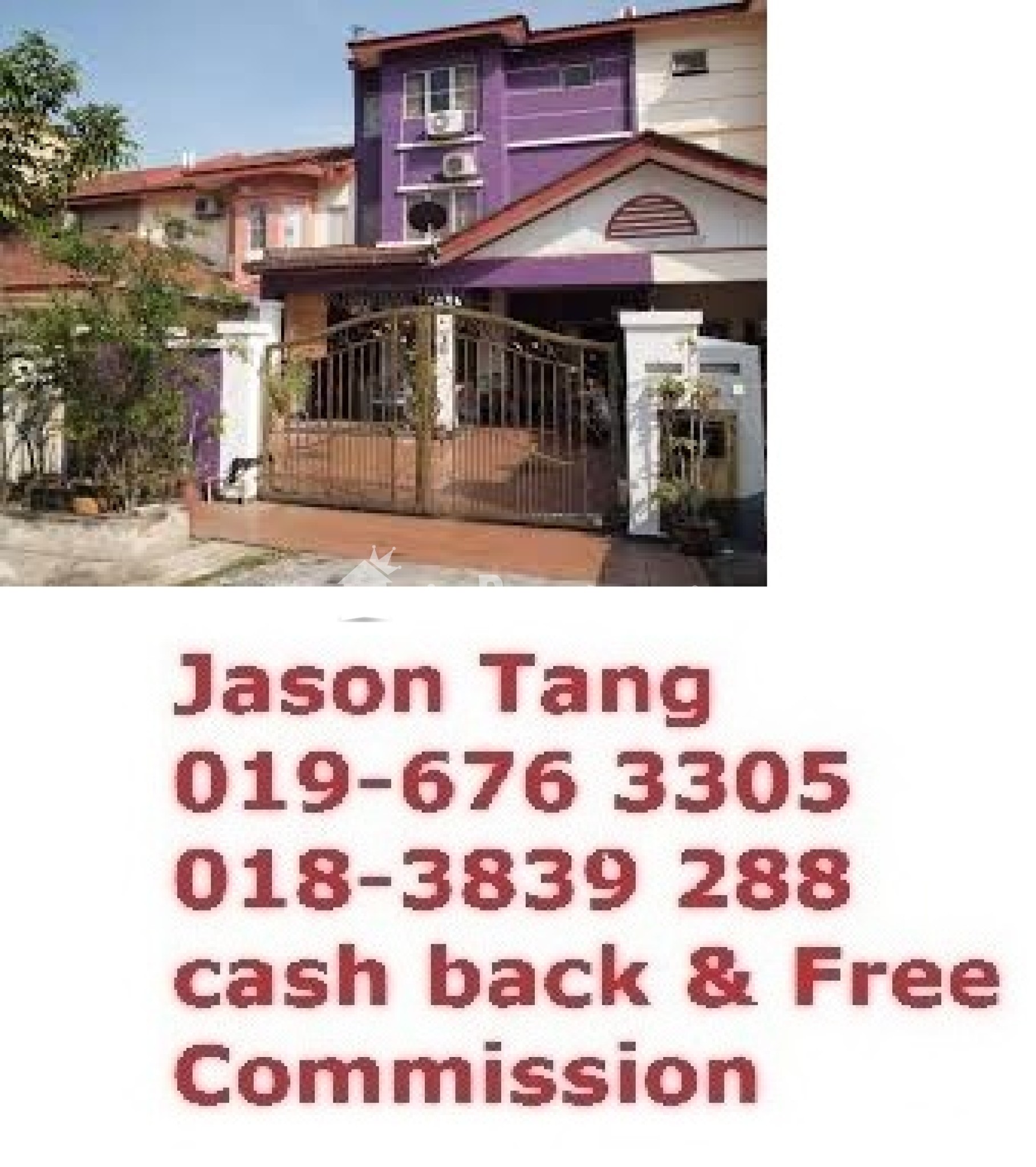 Terrace House For Auction at Taman Amanputra