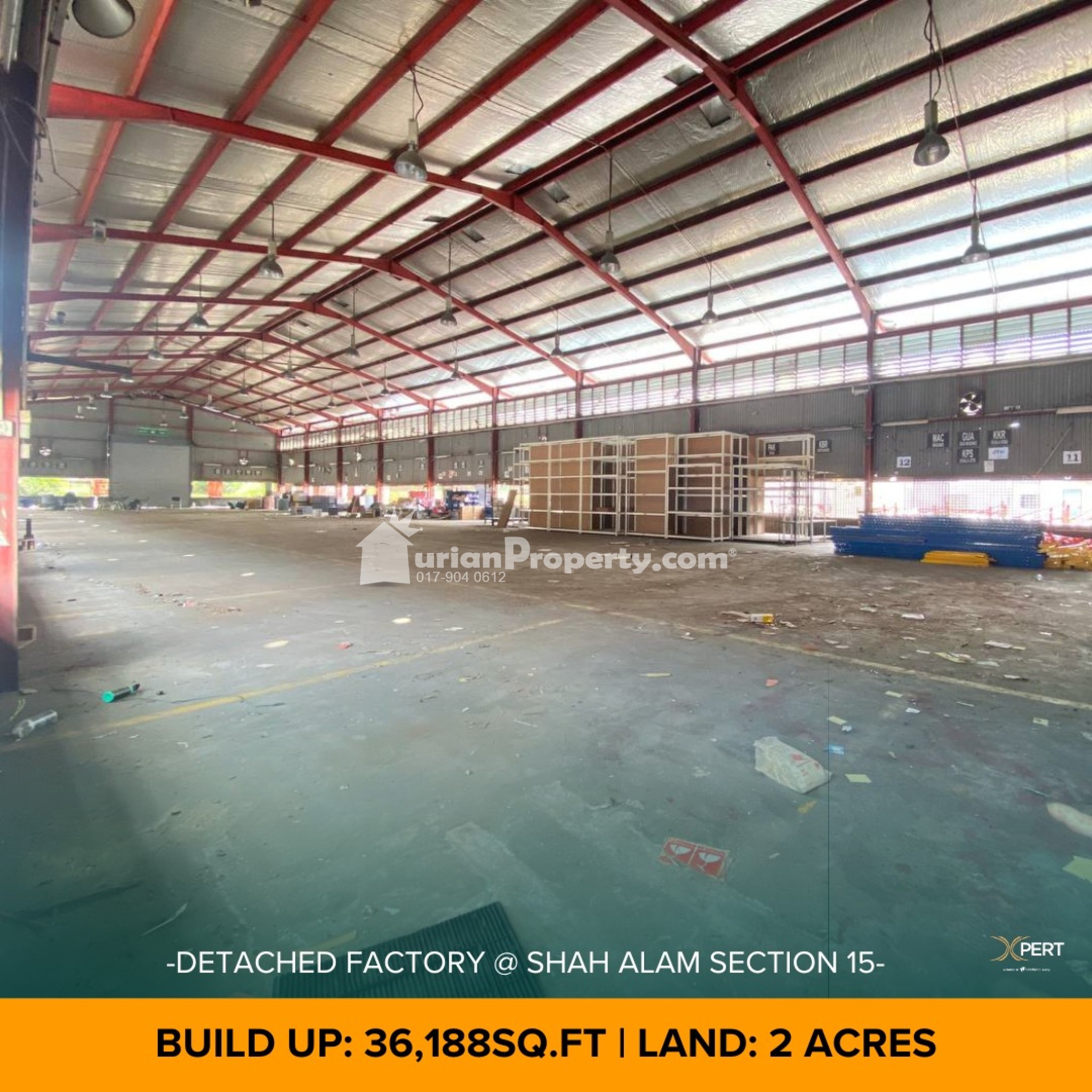 Detached Factory For Sale at Section 15