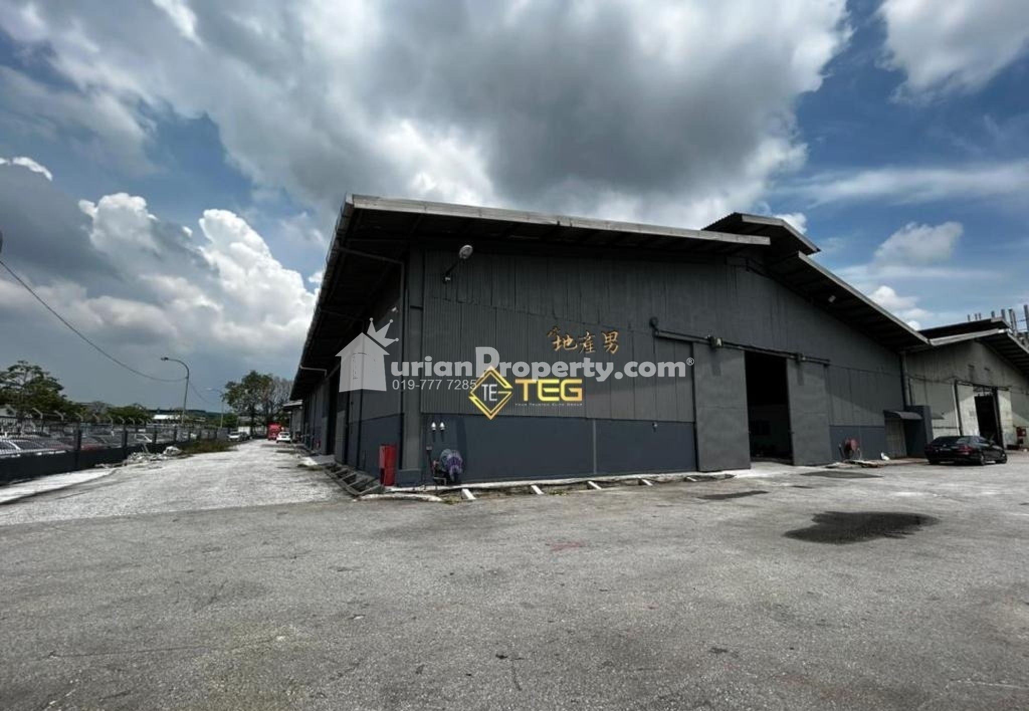Detached Factory For Rent at Port Klang