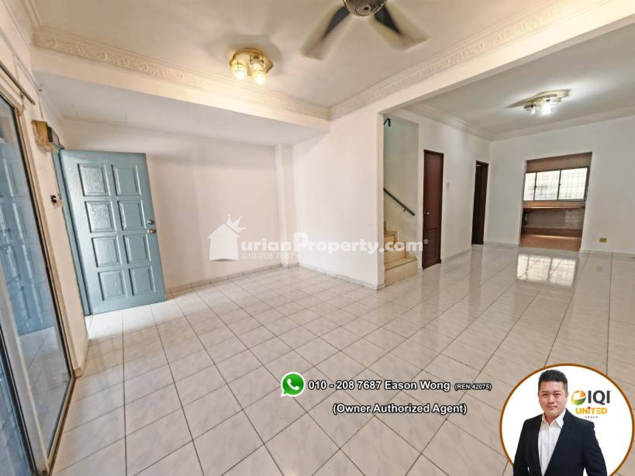 Terrace House For Sale at Bandar Damai Perdana