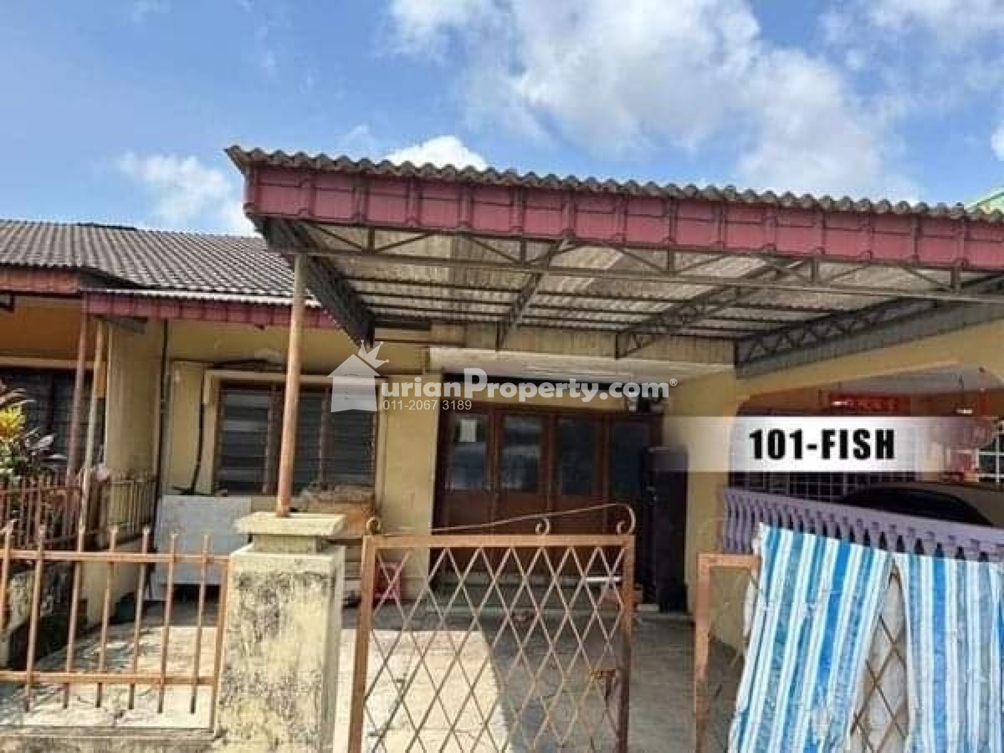 Terrace House For Sale at Taman Teluk Pulai