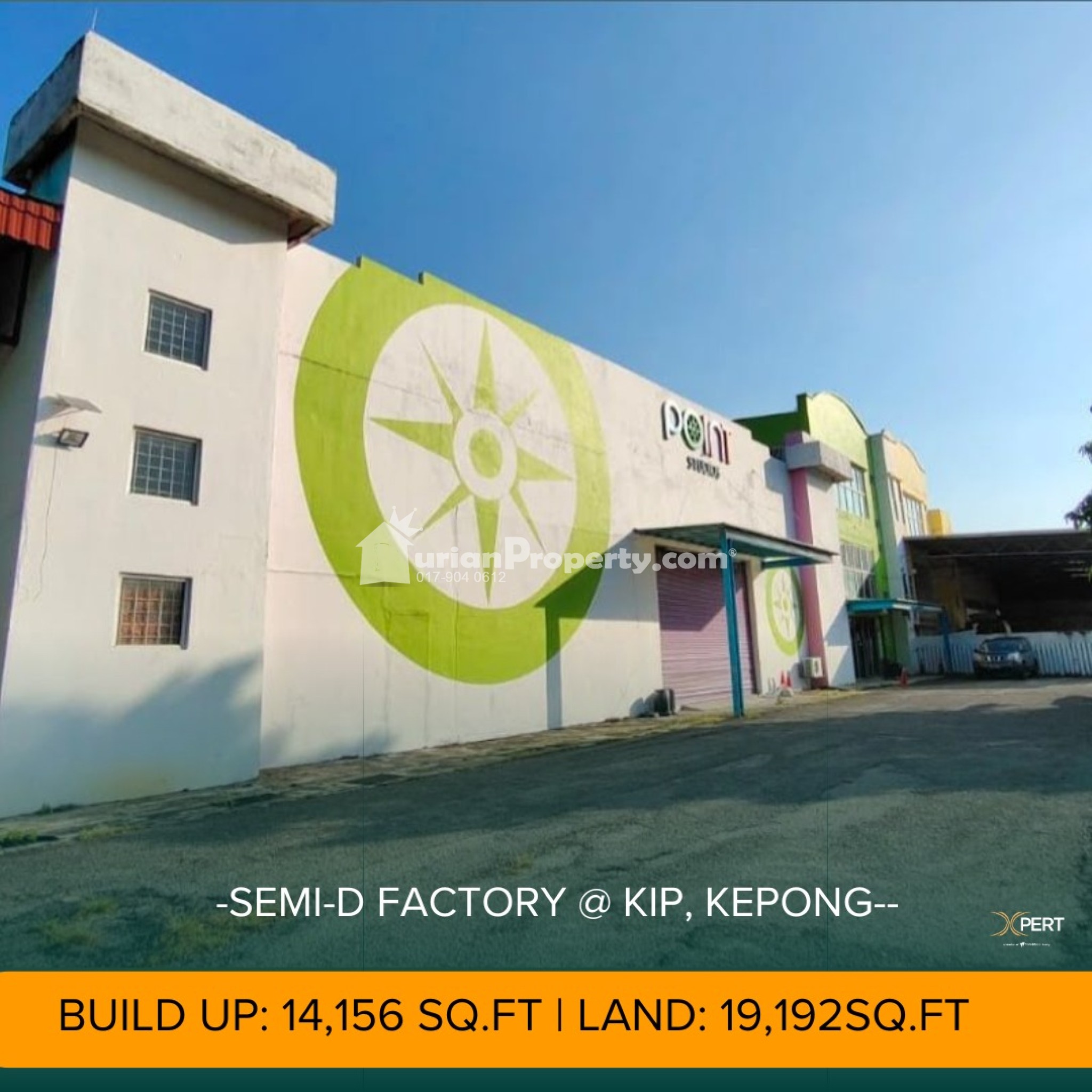Semi-D Factory For Rent at Kepong Industrial Park