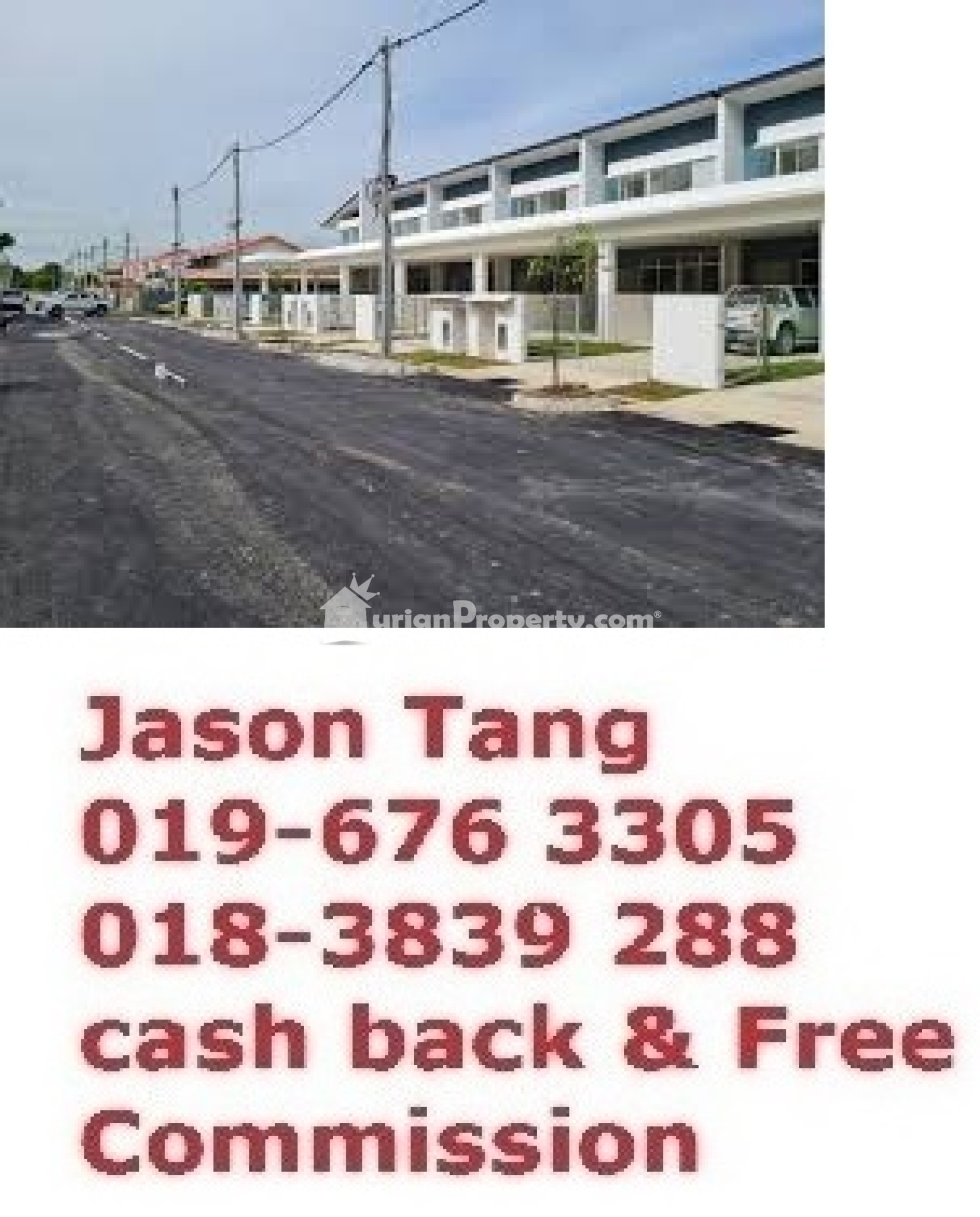 Terrace House For Auction at Taman Flamingo