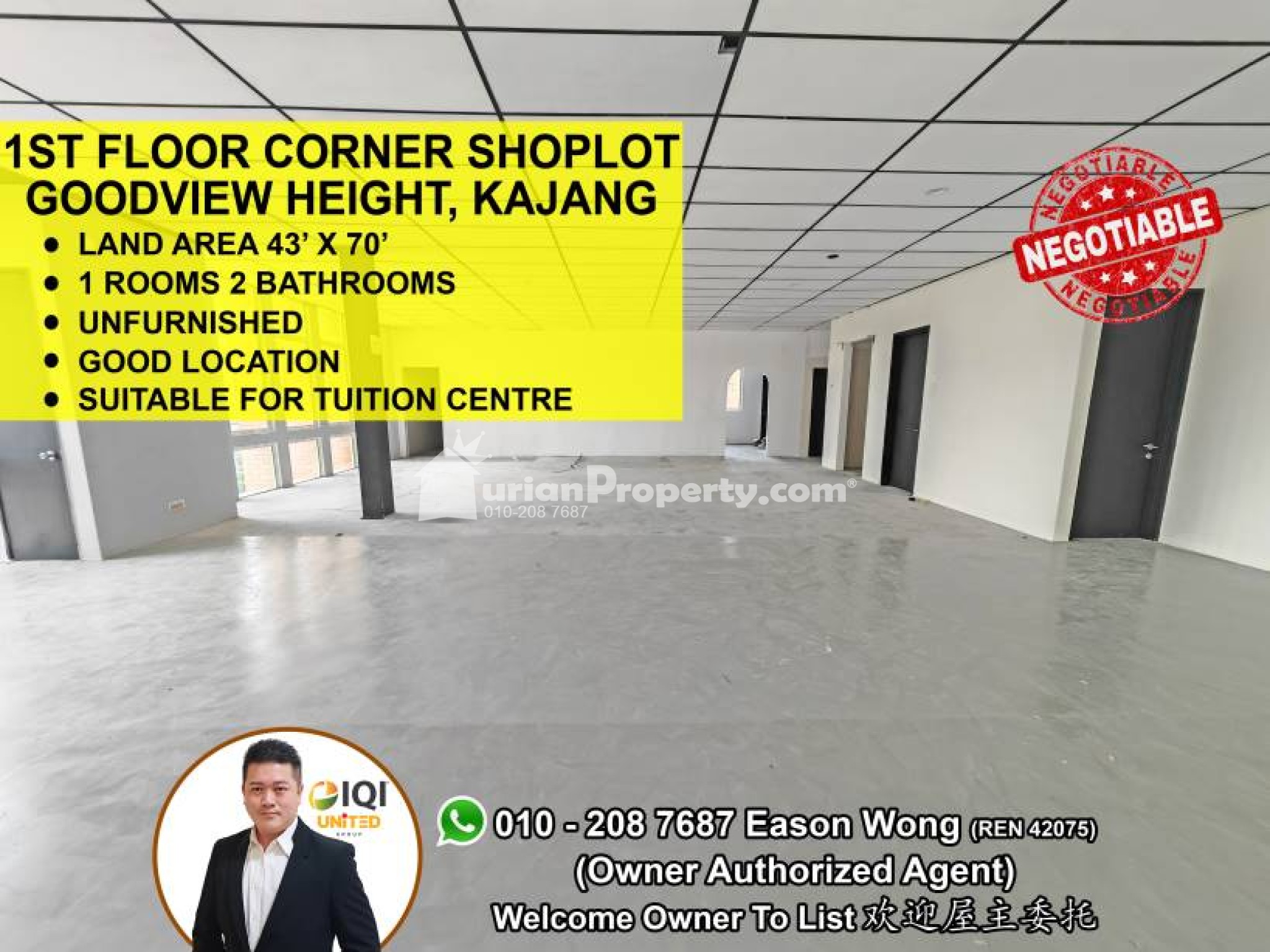 Shop Office For Rent at Goodview Heights