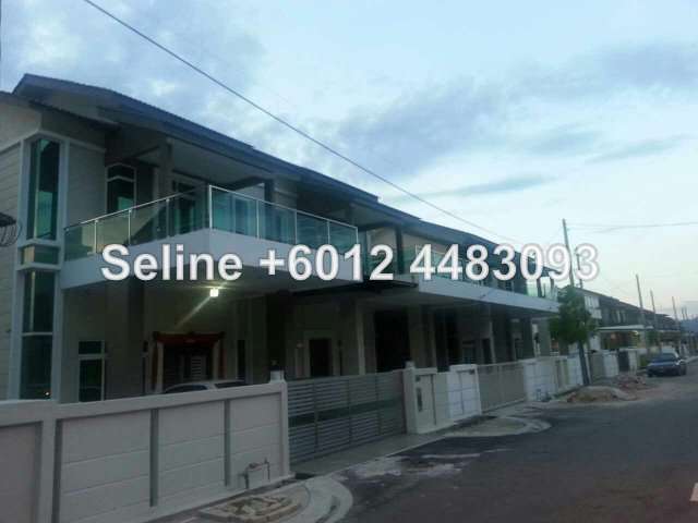 Semi D For Sale At Taman Impian Indah Flat Alma Bukit