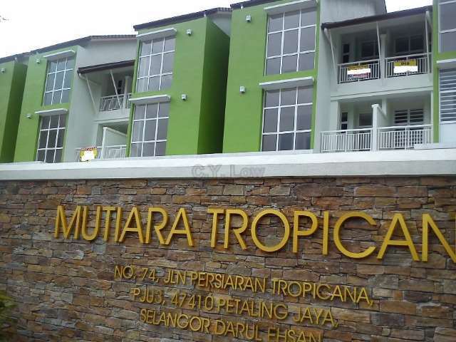 Terrace House For Rent at Mutiara Tropicana, Tropicana for ...