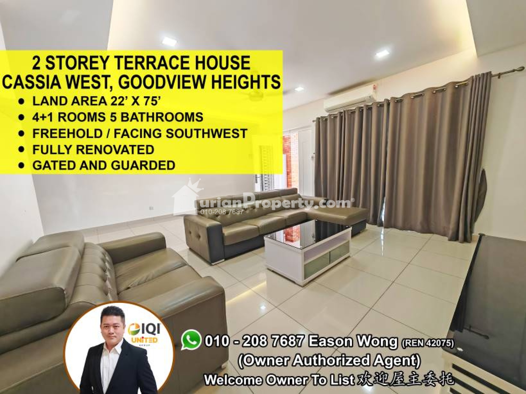 Terrace House For Sale at Goodview Heights