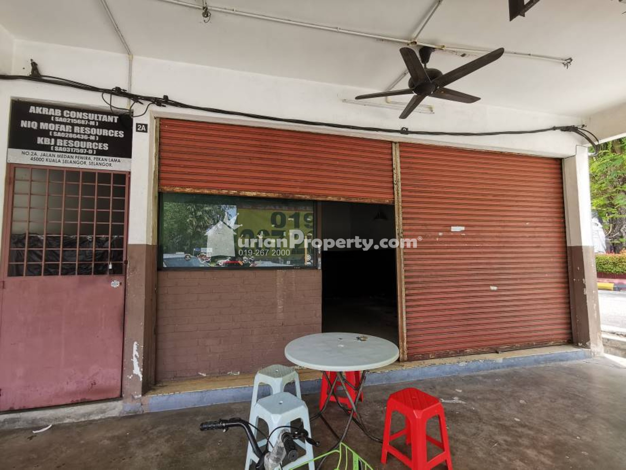 Shop Office For Rent at Kuala Selangor