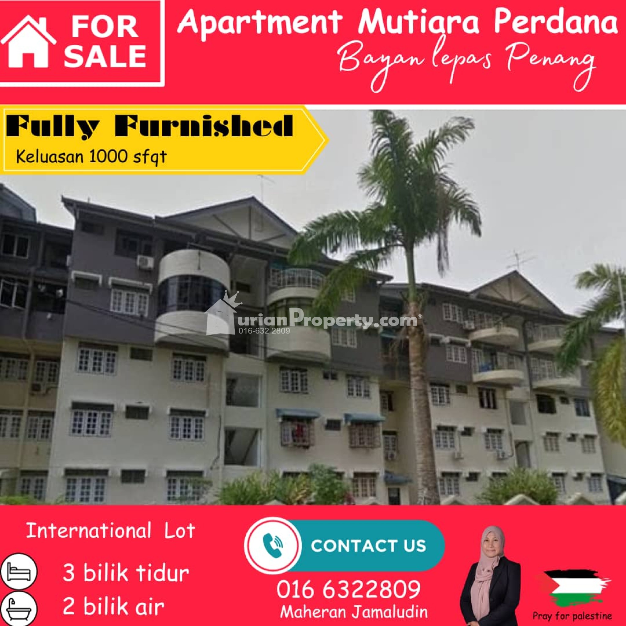 Apartment For Sale at Mutiara Perdana