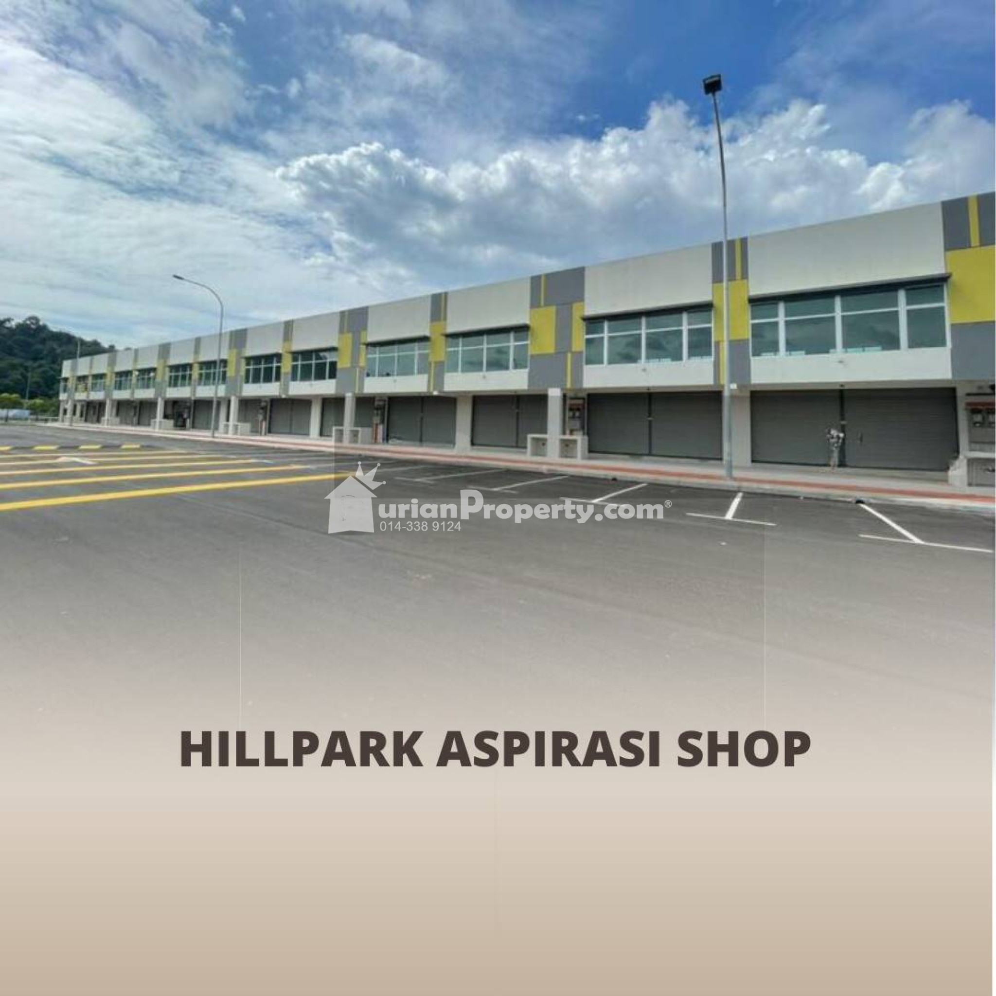 Shop For Rent at Hill park @ Shah Alam North