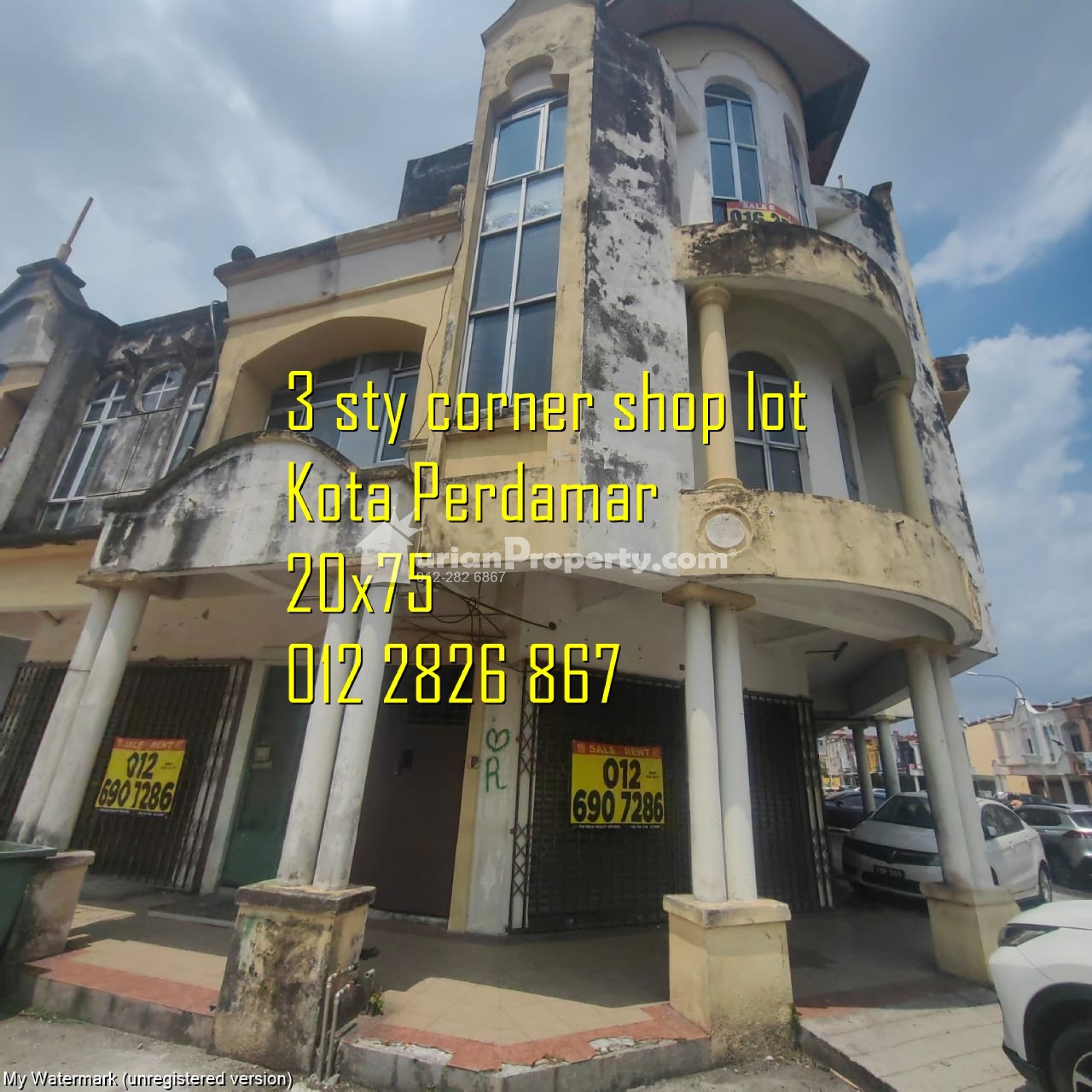 Shop Office For Sale at Taman Kota Pendamar
