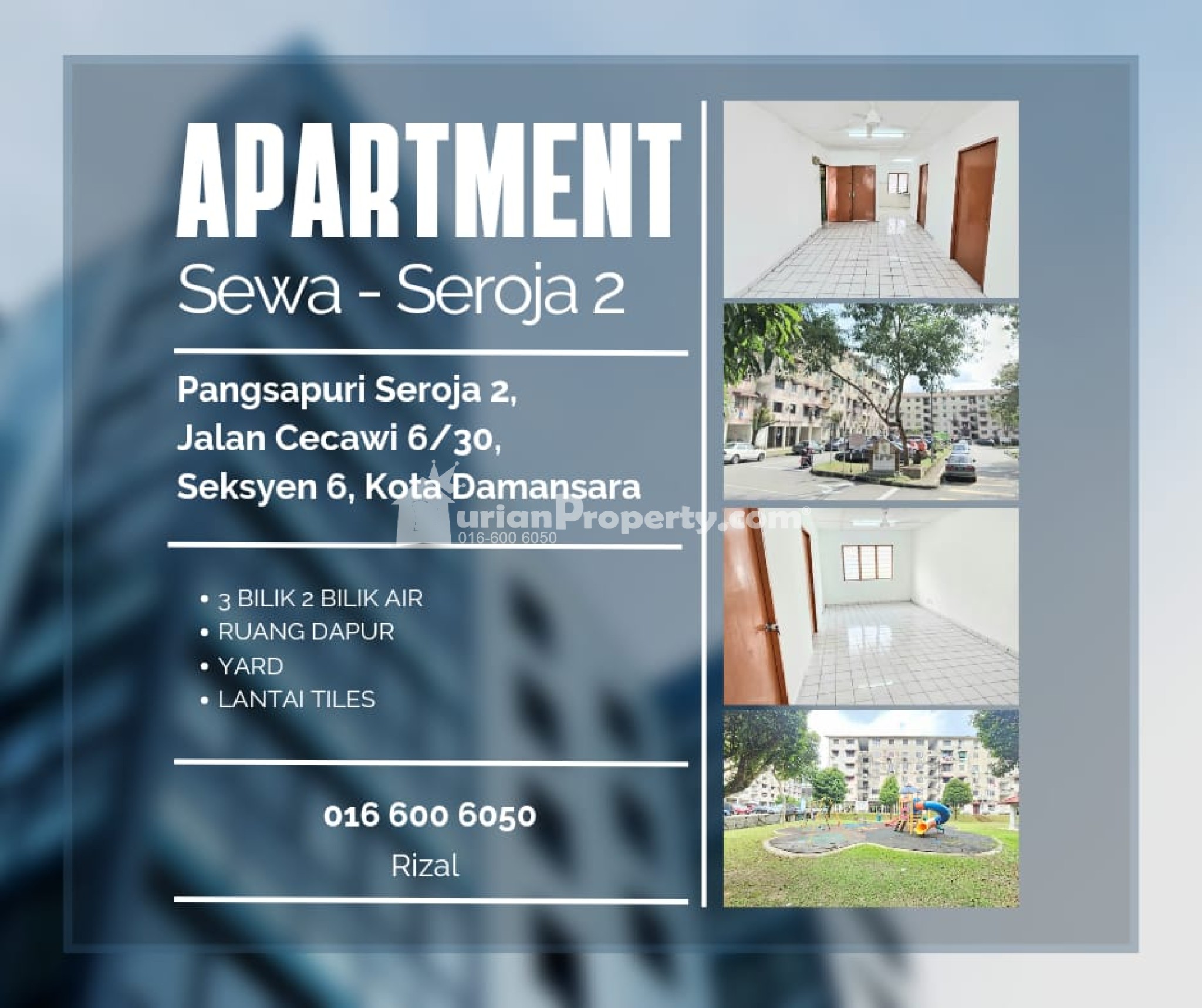 Flat For Rent at Gugusan Seroja