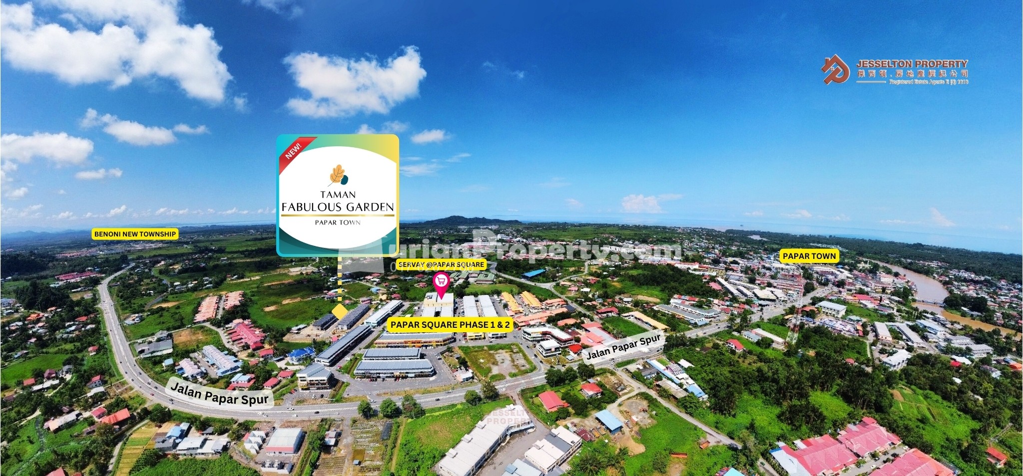 Terrace House For Sale at Taman Fabulous Garden