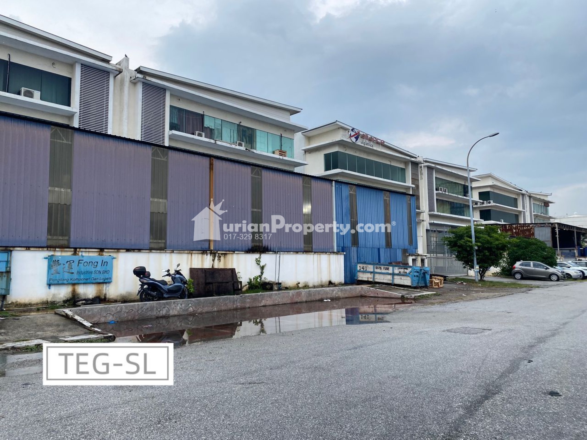 Detached Factory For Sale at Kawasan Perindustrian Bandar Sultan Suleiman