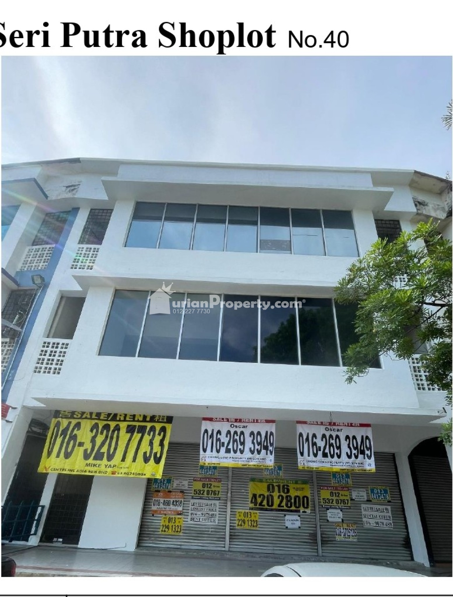 Shop For Rent at Bandar Seri Putra