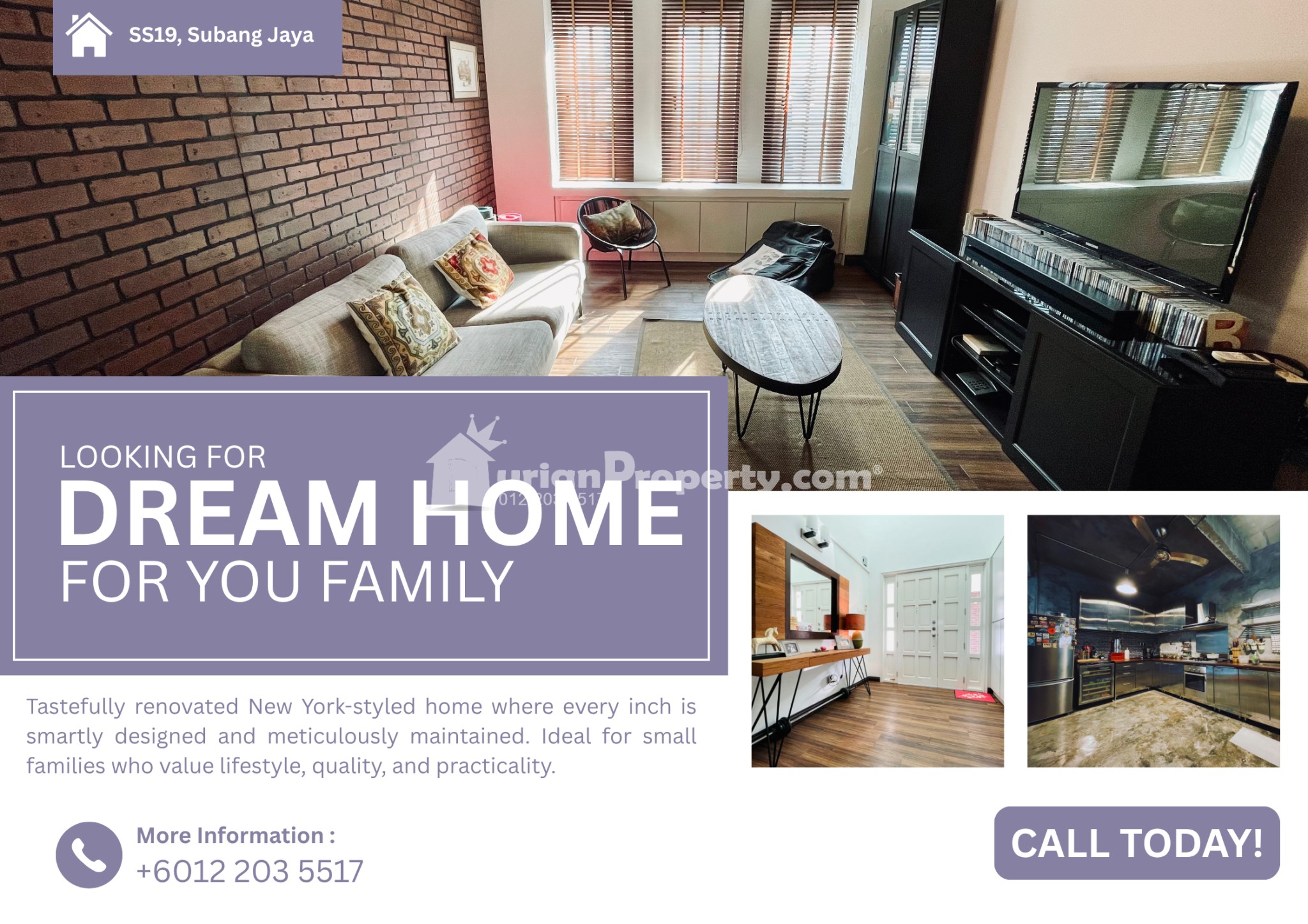 Terrace House For Sale at SS19