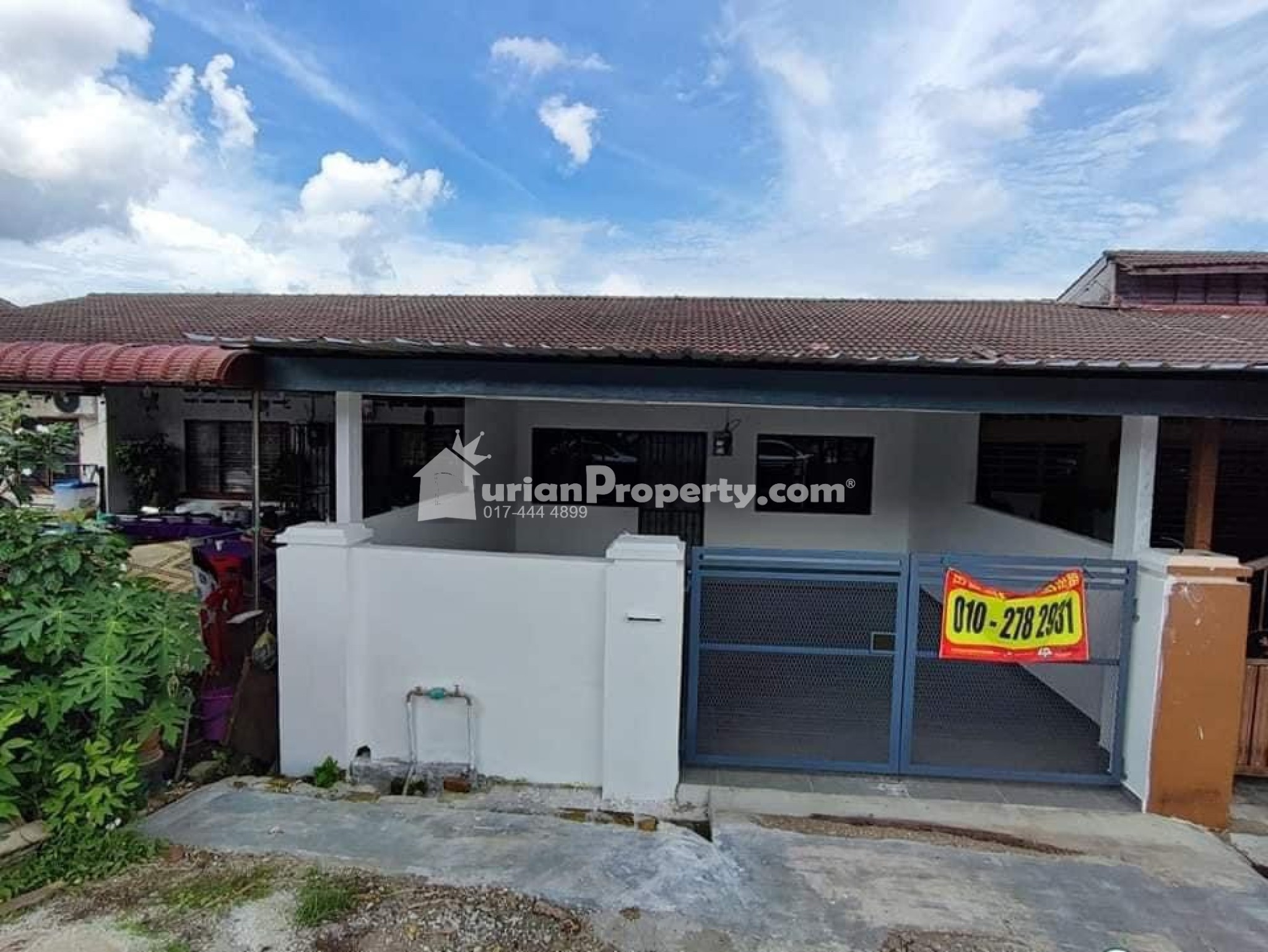 Terrace House For Sale at Taman Tun Sambanthan