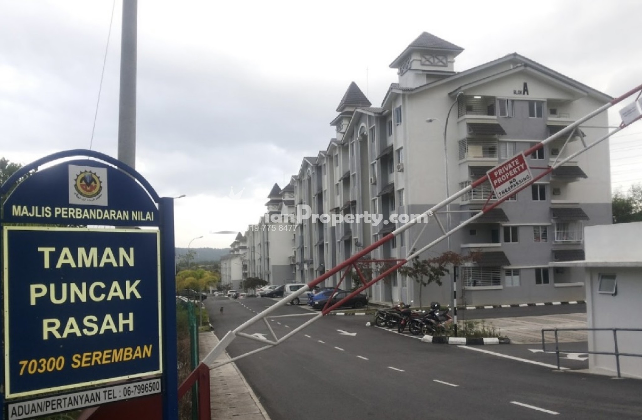 Apartment For Sale at Puncak Rasah Apartment