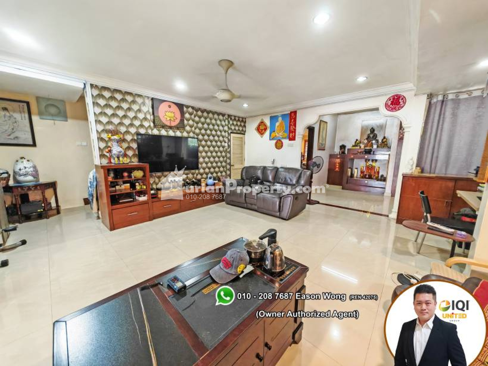 Terrace House For Sale at Bandar Damai Perdana