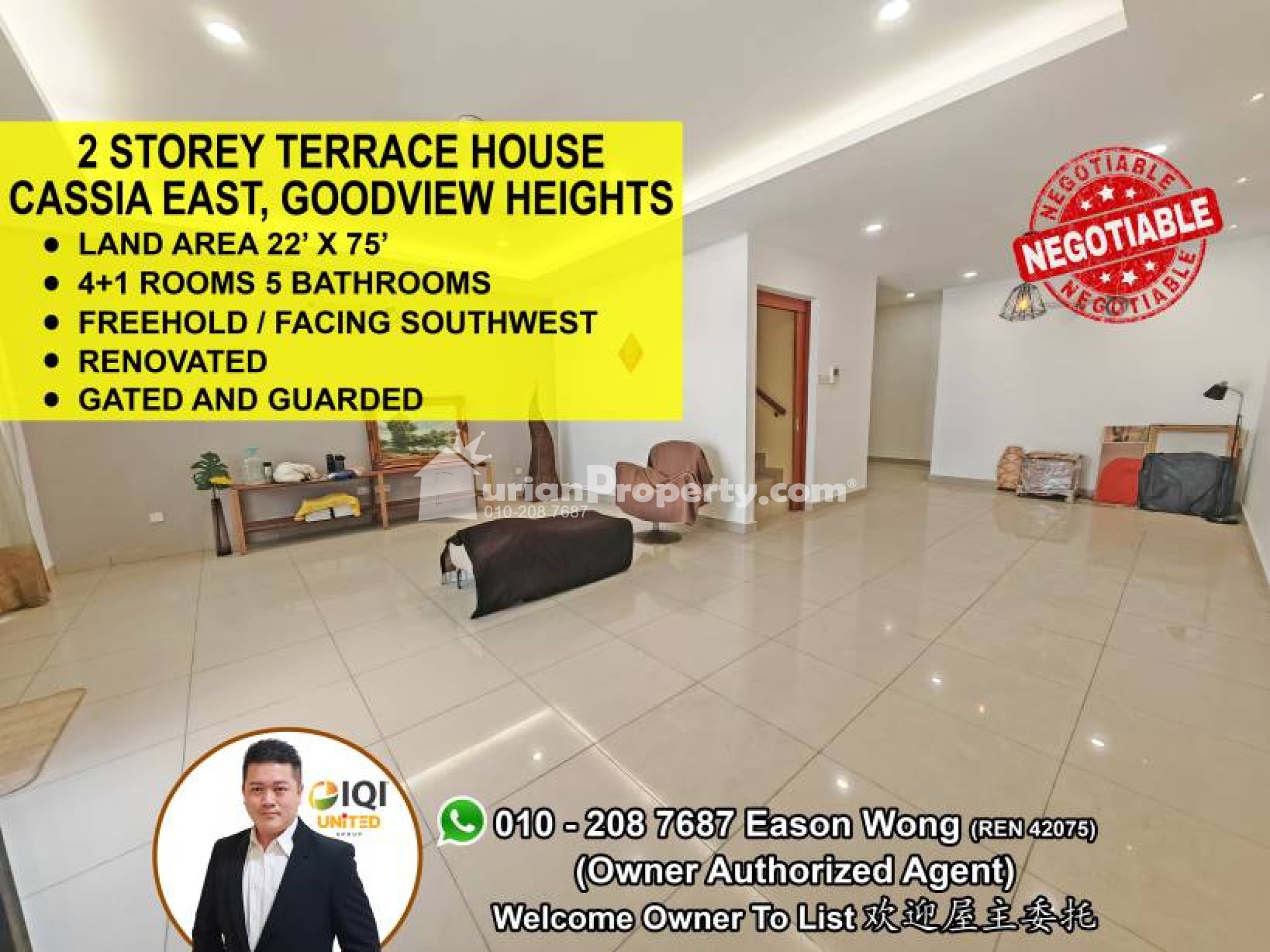 Terrace House For Sale at Goodview Heights