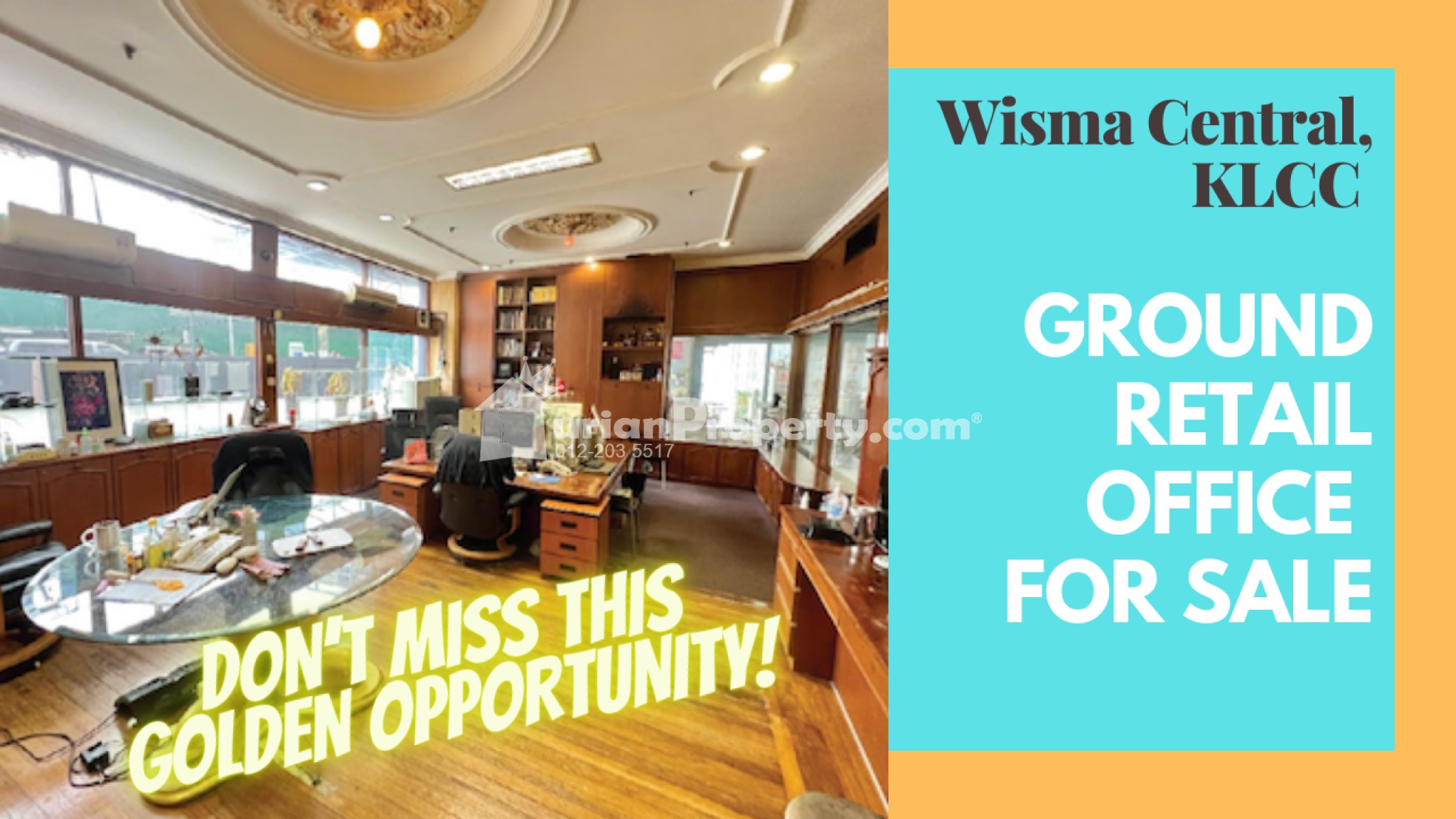 Shop Office For Sale at Wisma Central