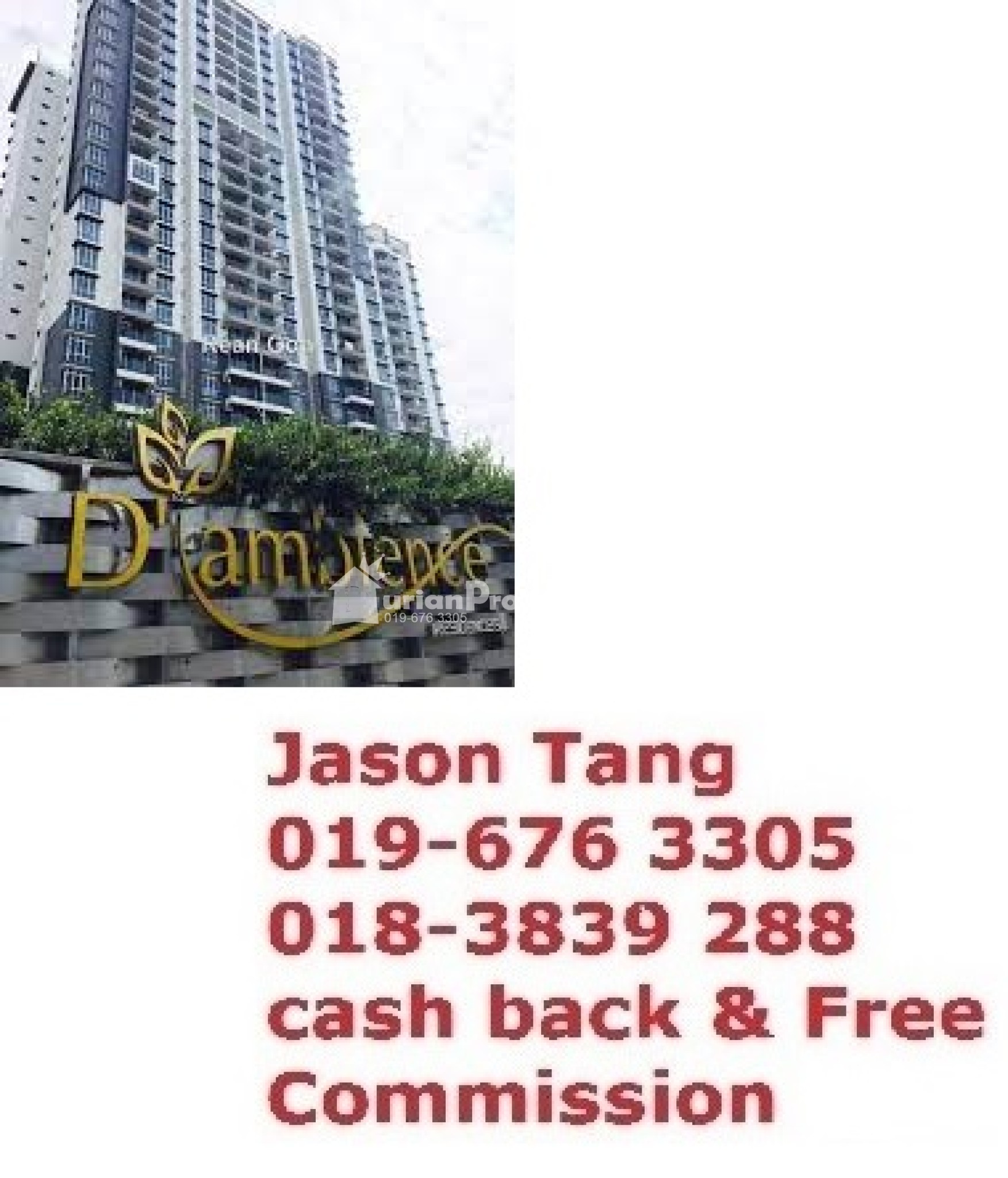 Apartment For Auction at D'Ambience
