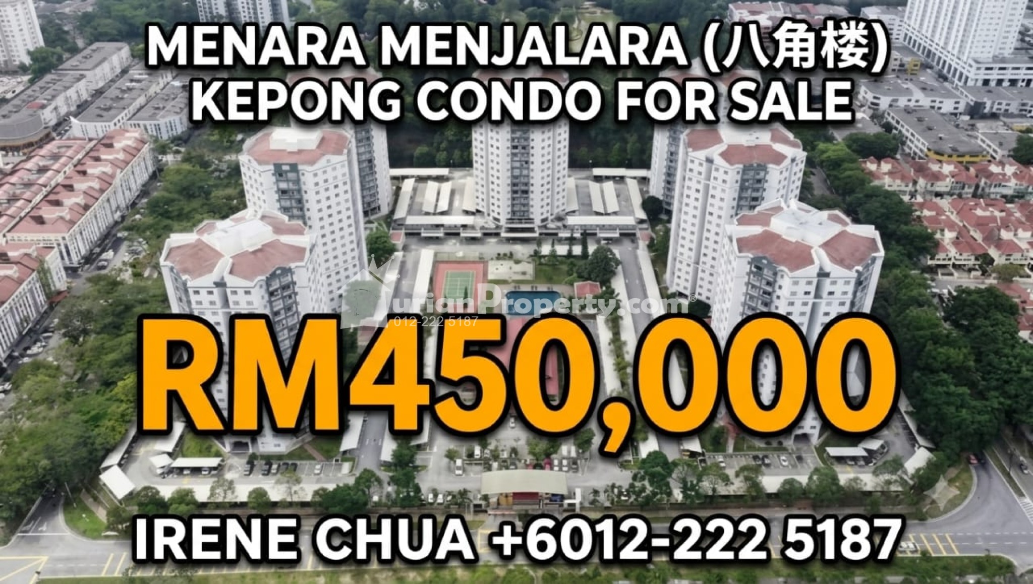 Condo For Sale at Menara Menjalara